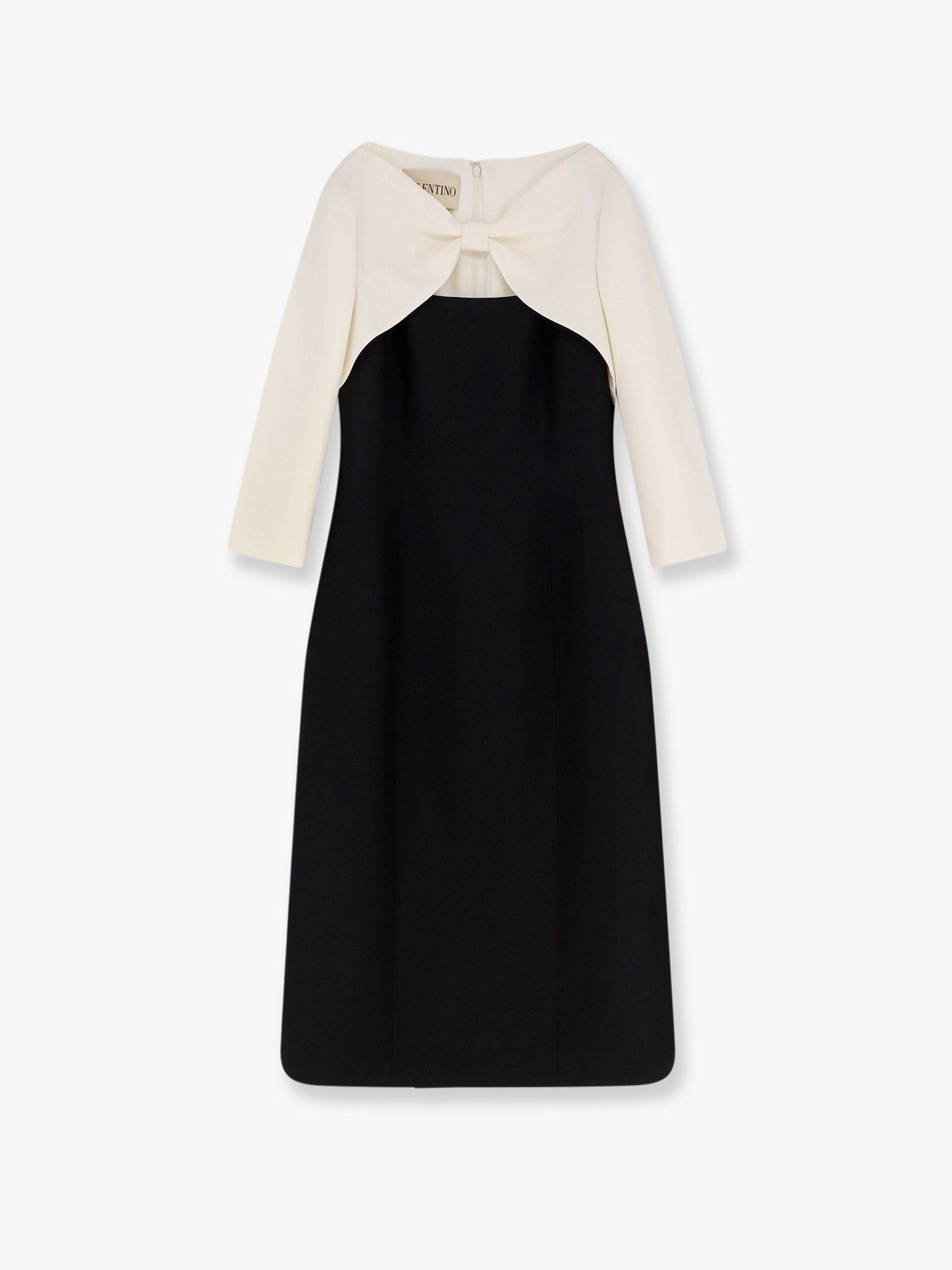 Valentino Crãªpe Midi Dress Size M / US 6-8 / IT 42-44 - 1 Thumbnail