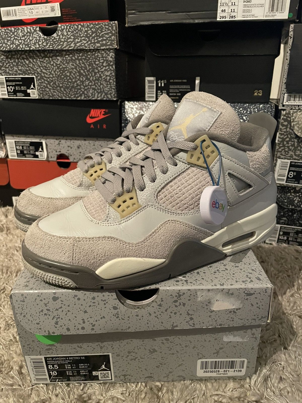Jordan Brand Jordan 4 Craft SE Size US 8.5 / EU 41-42 - 1 Thumbnail