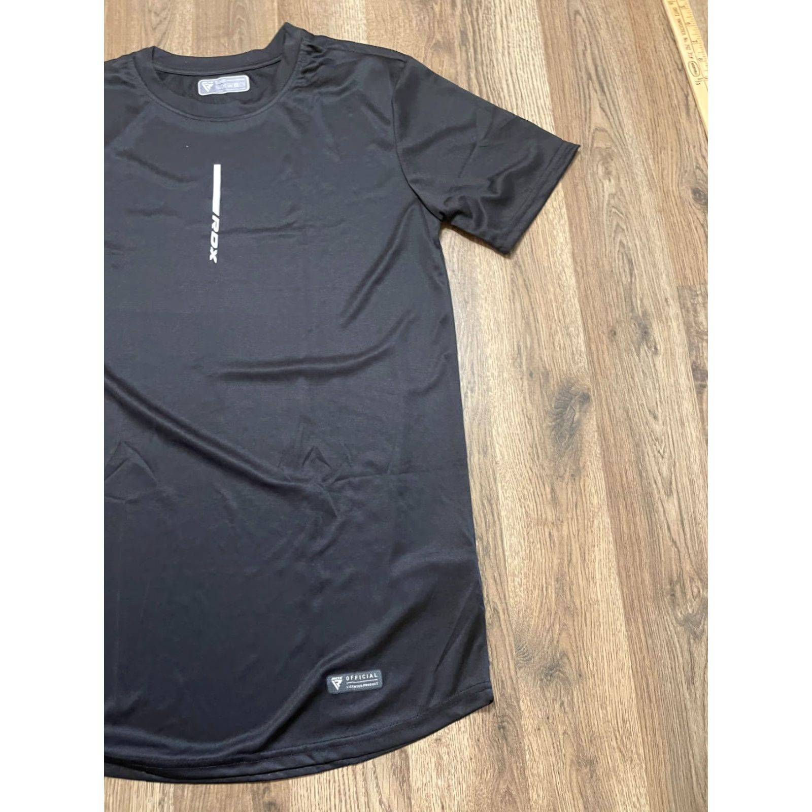 Logo 7 RDX Shirt Men L Black Activewear Logo Print Shirt Size US L / EU 52-54 / 3 - 4 Thumbnail