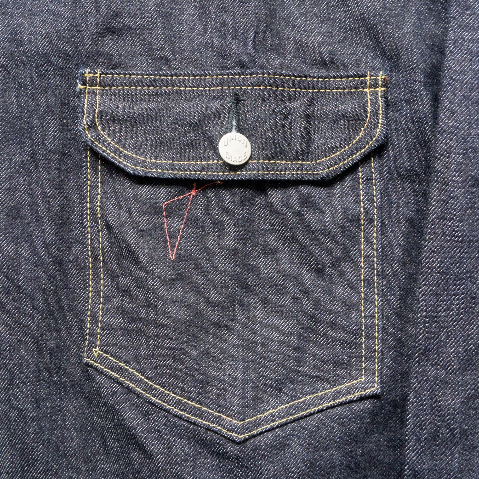 Japanese Brand ANDY & CAROLINE Type-I Denim Jacket One-washed Super Big Size US XXL / EU 58 / 5 - 3 Thumbnail