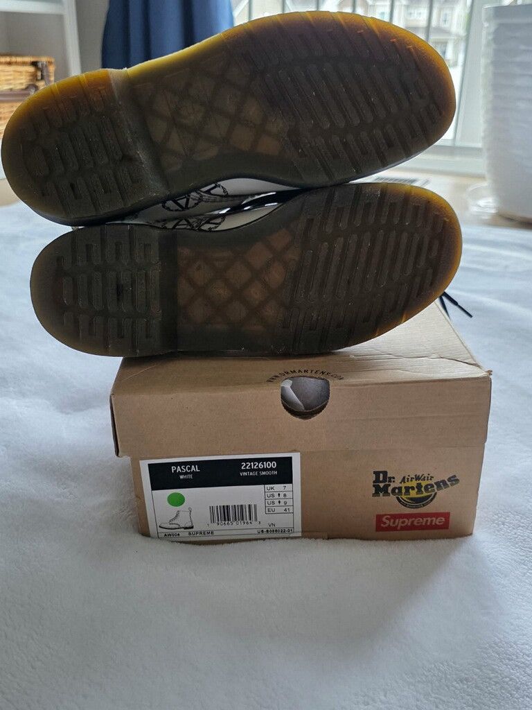 Supreme × Undercover Supreme x Undercover Dr. Martens Size US 8 / EU 41 - 4 Thumbnail