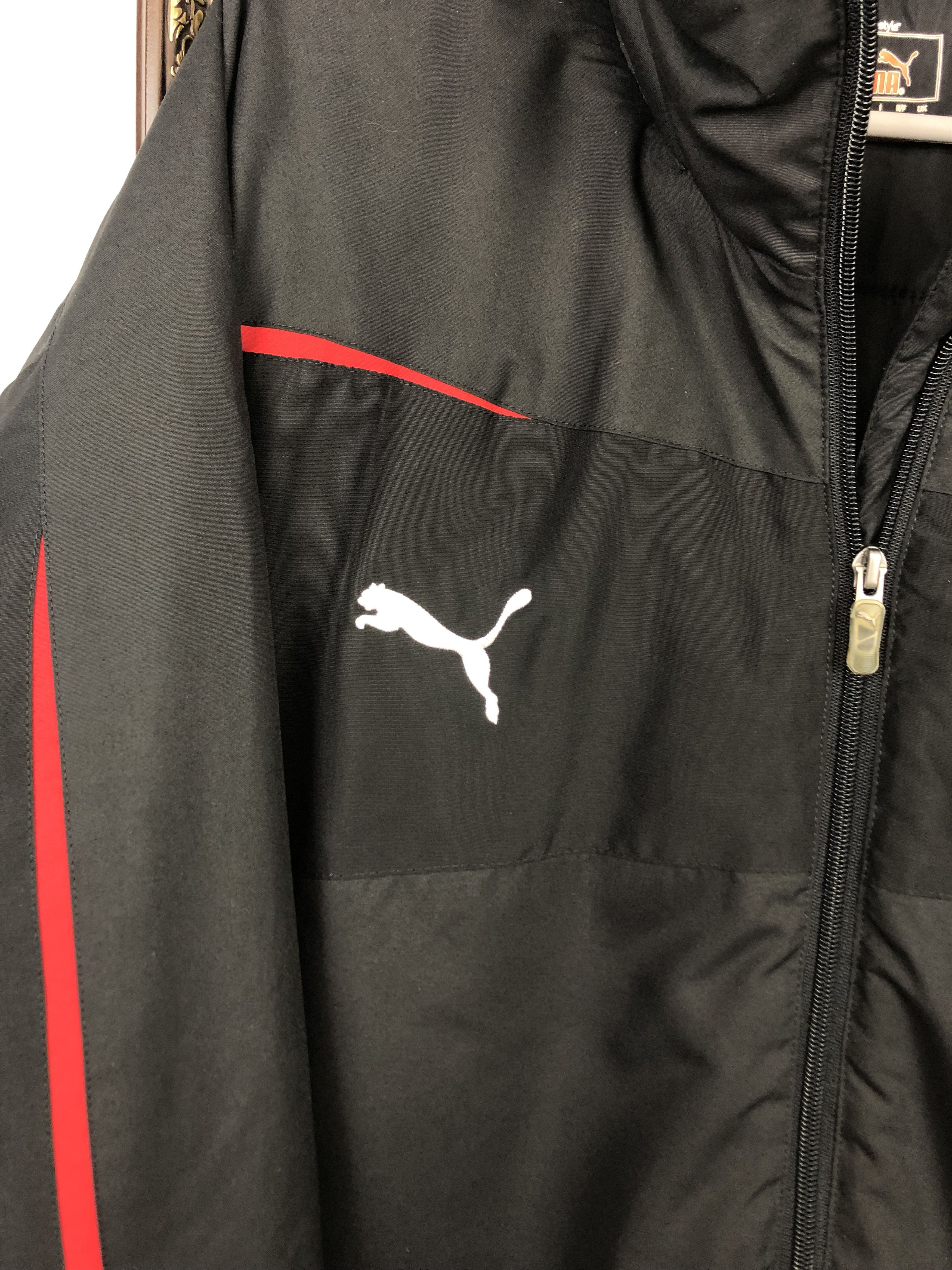 Puma Vintage Stuttgart Football Jacket Soccer Warm Winter Bomber Size US XL / EU 56 / 4 - 3 Thumbnail