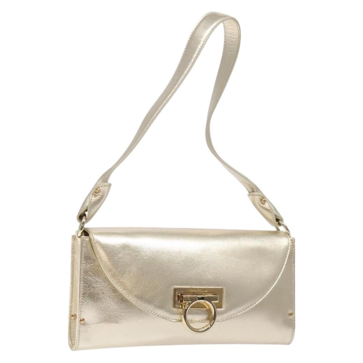 Salvatore Ferragamo Salvatore Ferragamo Gancini Leather Size ONE SIZE - 1 Thumbnail