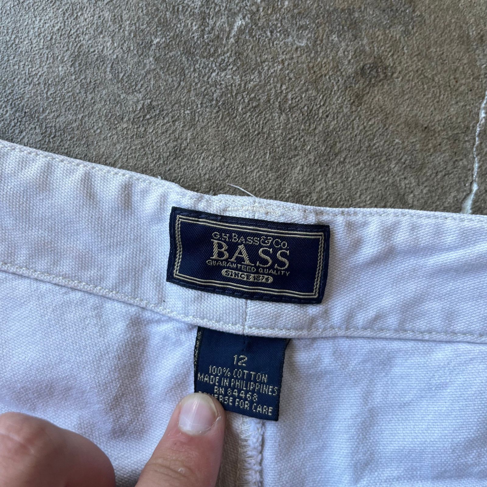 Vintage VINTAGE G.H. BASS CO UTILITY SHORT SHORTS FATIGUE WOMENS 12 Size 34" / US 12 / IT 48 - 4 Thumbnail