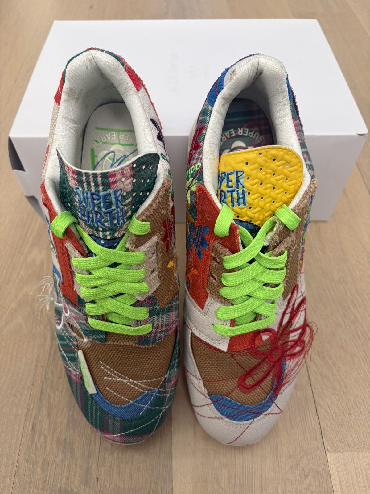 Adidas adidas x Sean Wotherspoon ZX 8000 Super Earth 2021 GZ3088 Size US 9 / EU 42 - 4 Thumbnail