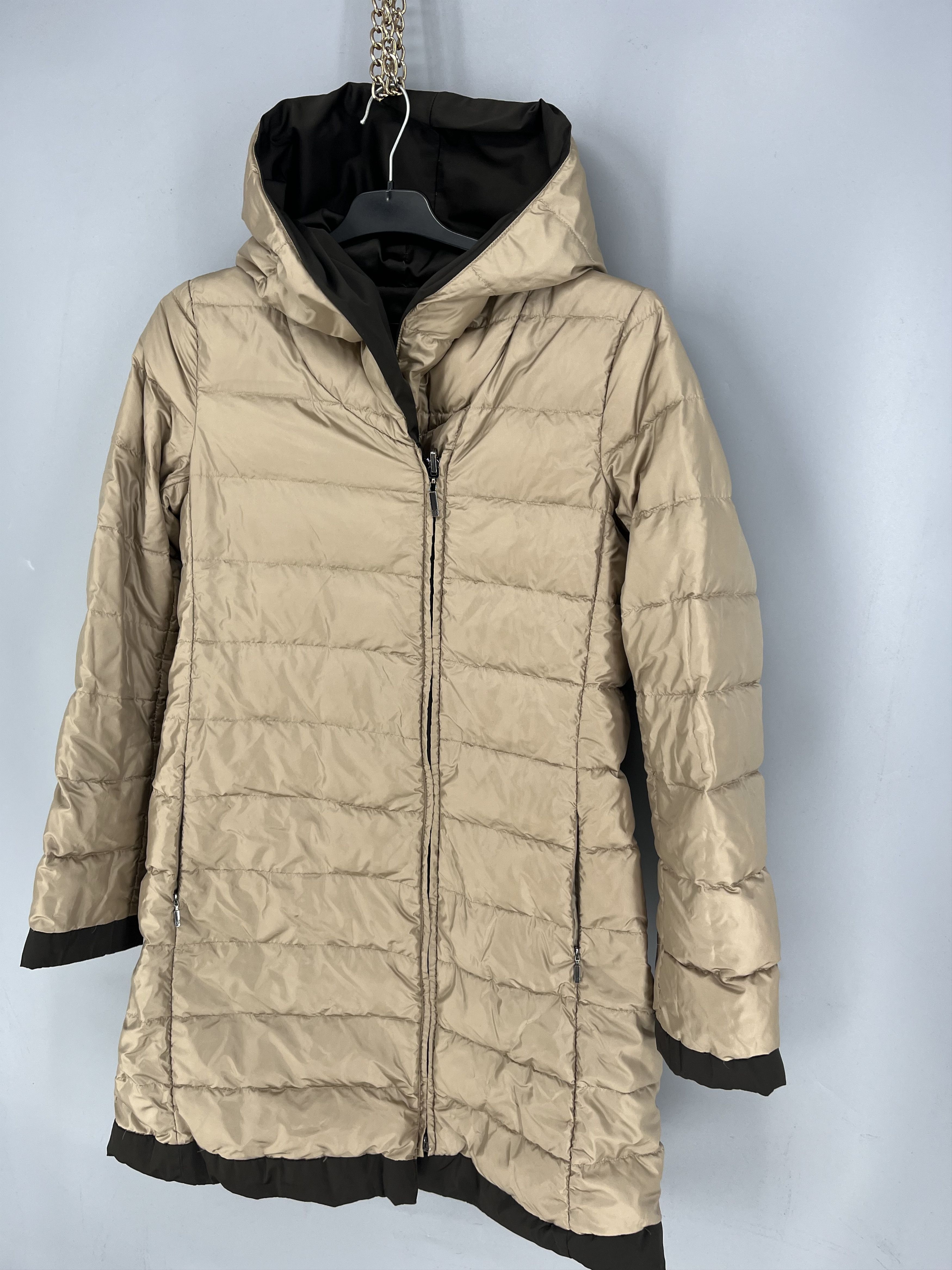 Max Mara Weekend Max Mara Reversible Hooded Down Jacket Size S / US 4 / IT 40 - 4 Thumbnail