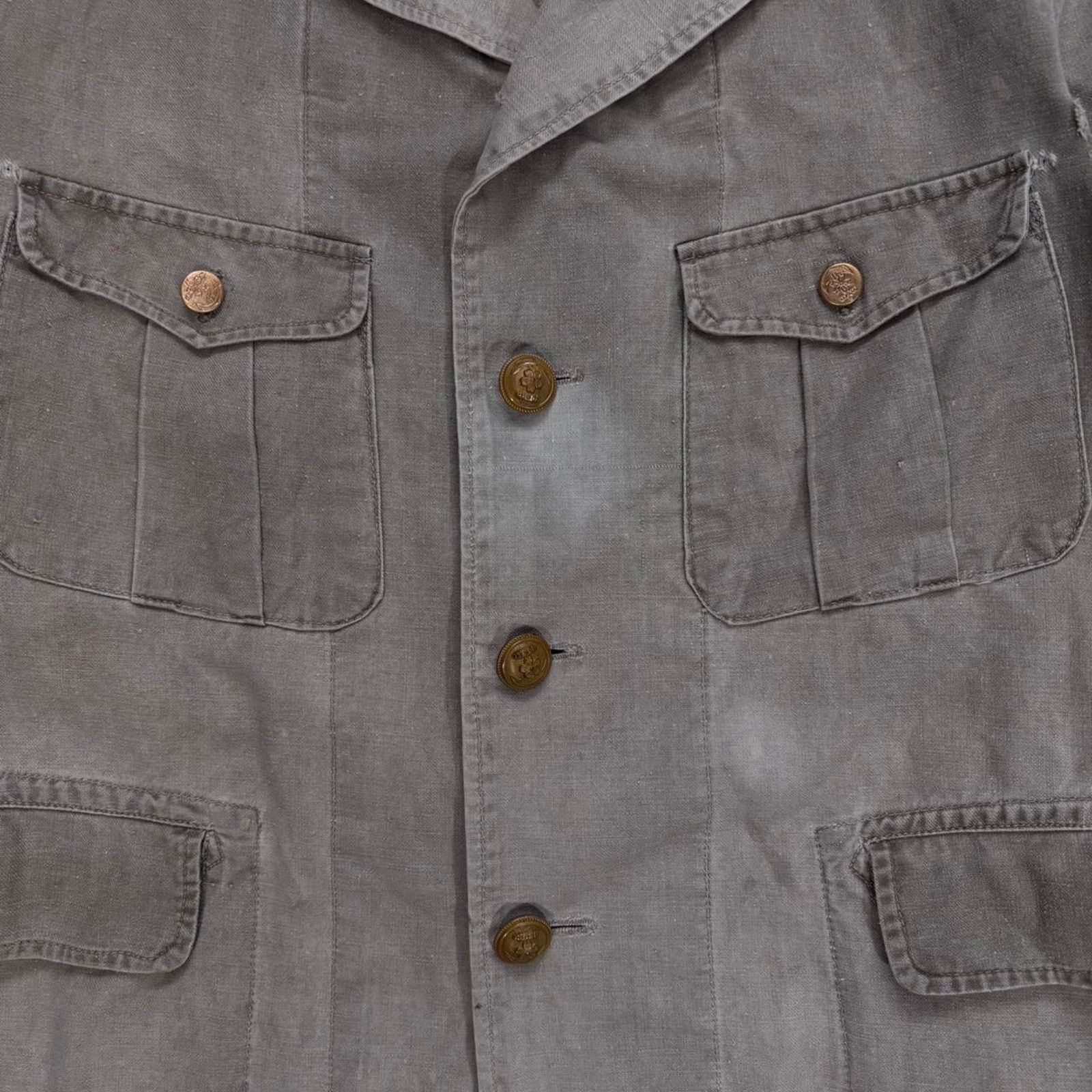 Japanese Brand × Vintage Vintage World War 2 Imperial Japan Navy Jacket. 40s Military Size US S / EU 44-46 / 1 - 3 Thumbnail