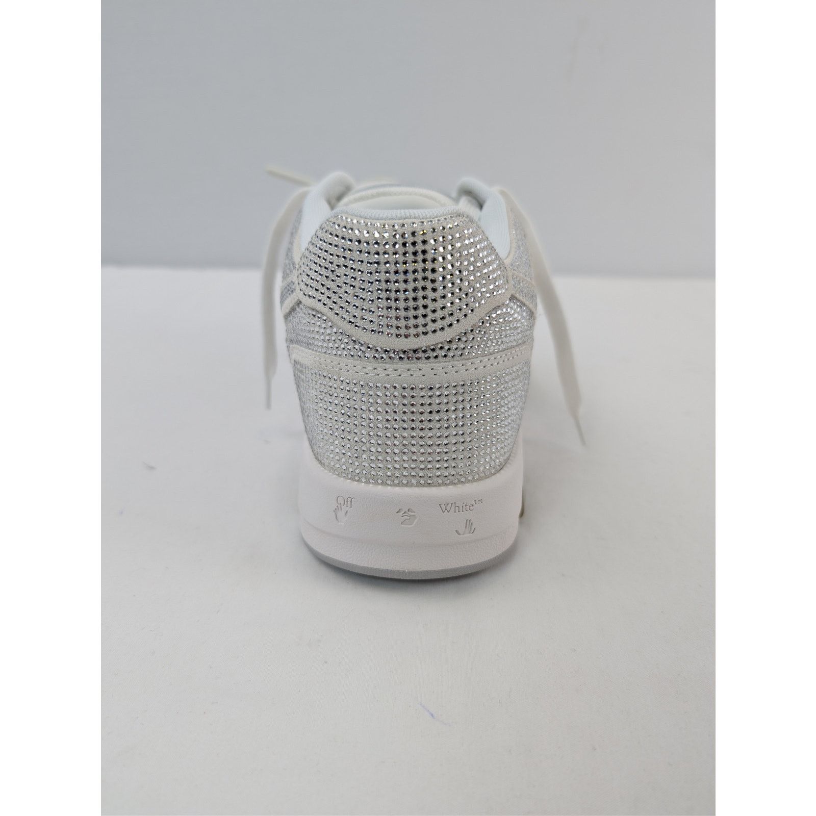 Off-White o1rshd1 Out of Office Strass Sneakers in White Size US 12 / EU 45 - 17 Thumbnail