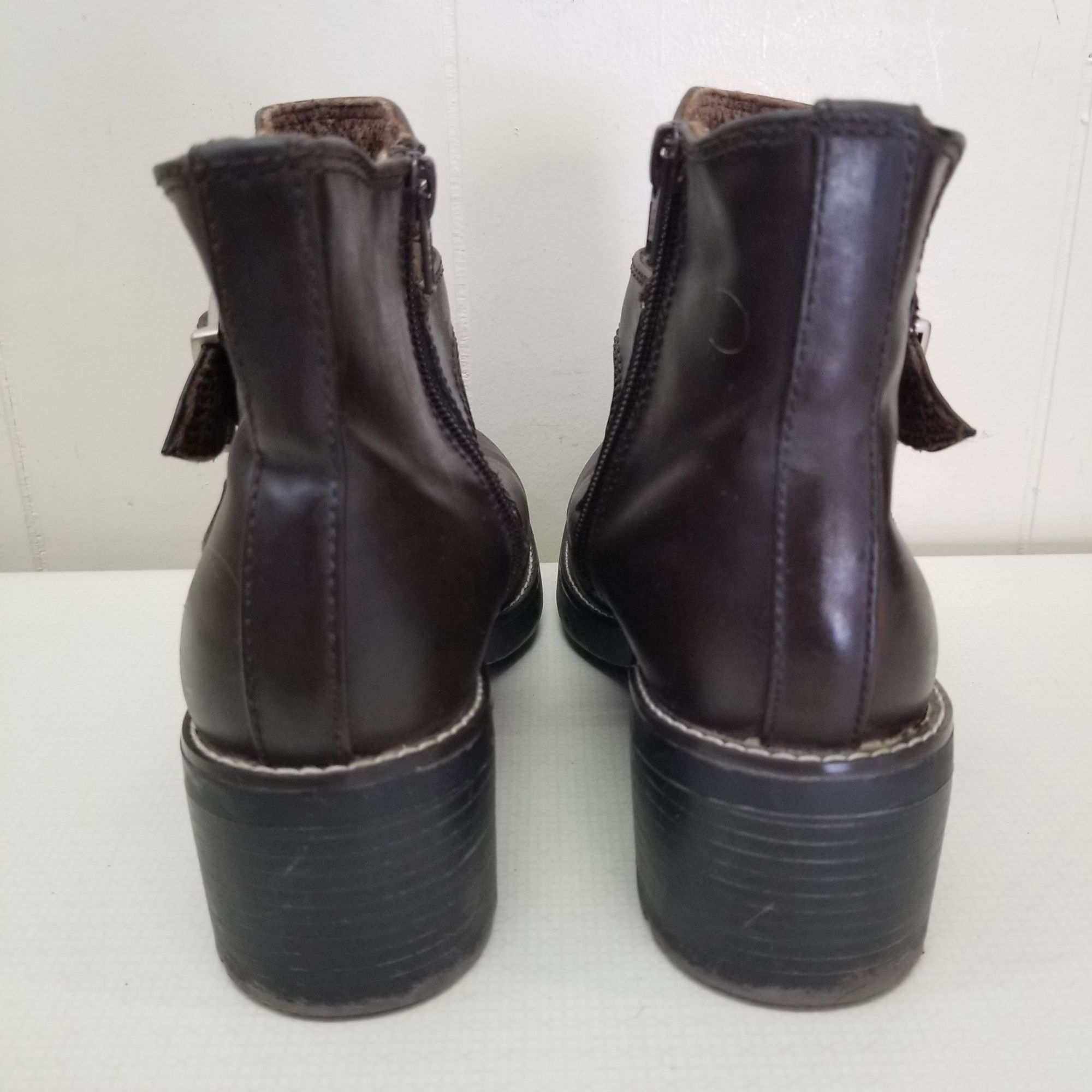 Other Rugged Outback 8M Brown Chunky Ankle Boots Platform 90s Y2K Size US 8 / IT 38 - 2 Thumbnail