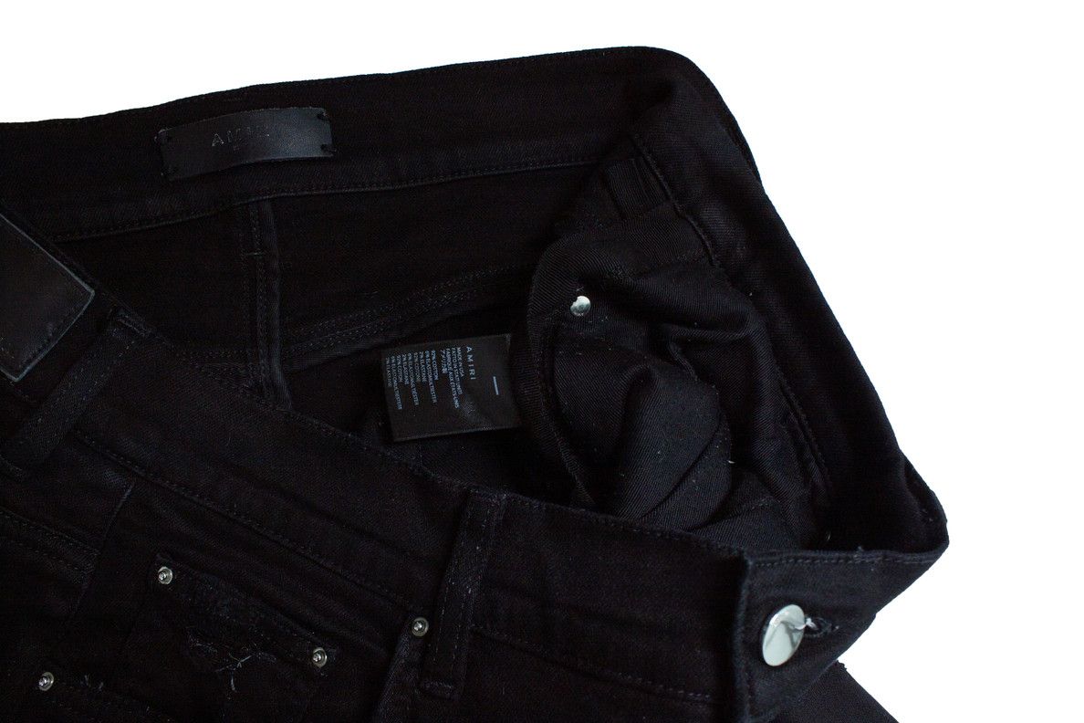 Amiri Amiri, Distressed jeans in black Size US 34 / EU 50 - 8 Thumbnail