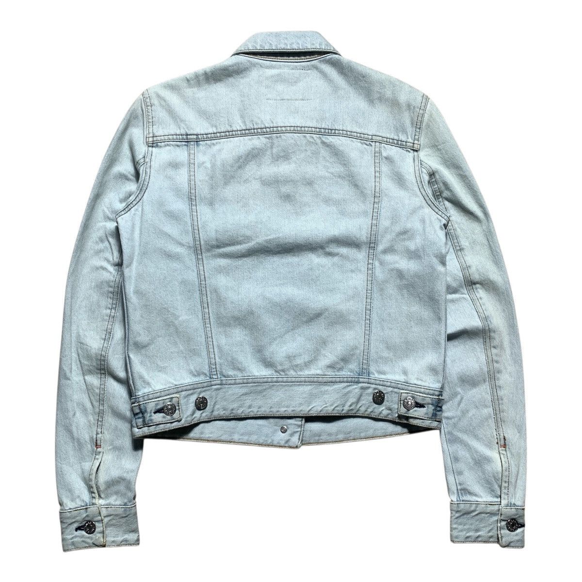 Acne Studios Acne Studios Blå Konst Denim Jacket Light Blue Size US S / EU 44-46 / 1 - 7 Thumbnail