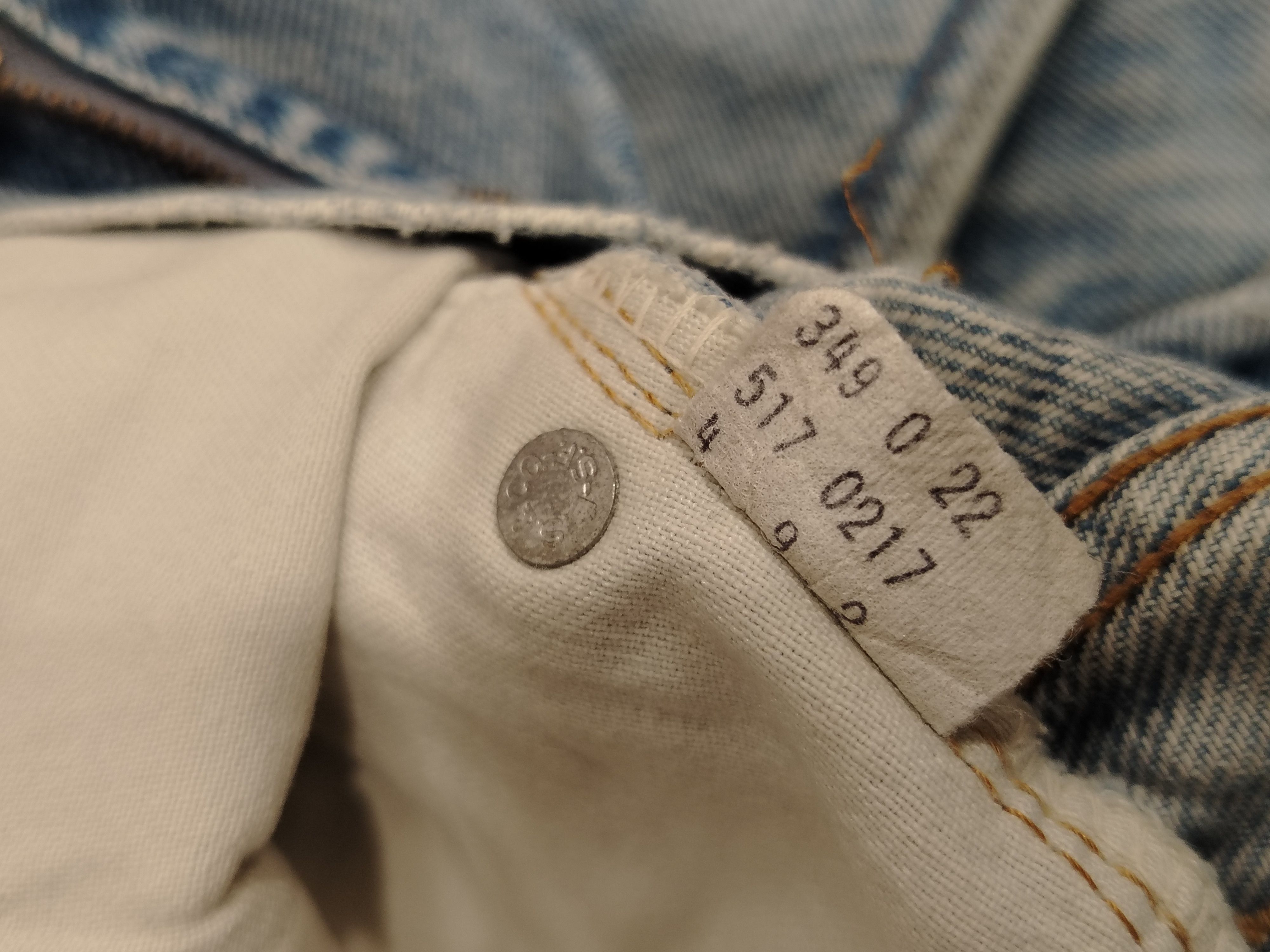 Levi's Levis 517 Jeans Flare Bootcut Button 2 Talon Size US 33 - 11 Thumbnail