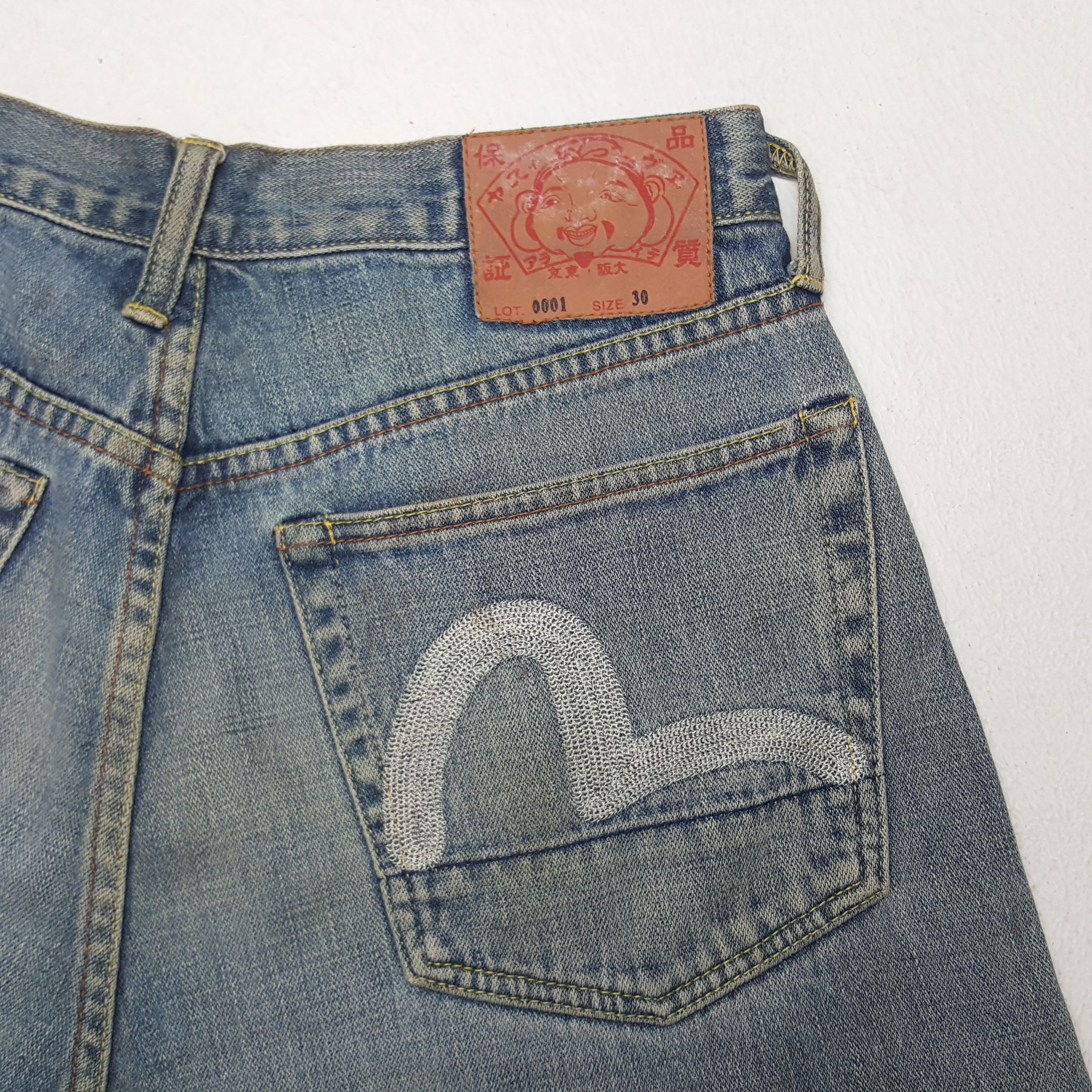 Evisu × Japanese Brand Vintage Evisu Japanese Brand Custom Art Daicock Denim Jeans Size US 30 / EU 46 - 7 Thumbnail