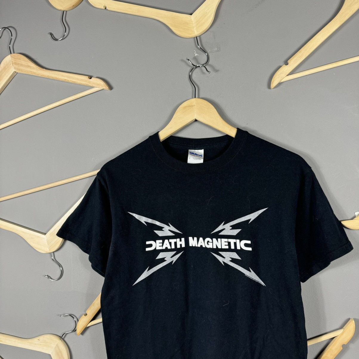 Band Tees × Metallica × Vintage Metallica 2008 Death Magnetic T-shirt Size US S / EU 44-46 / 1 - 5 Thumbnail
