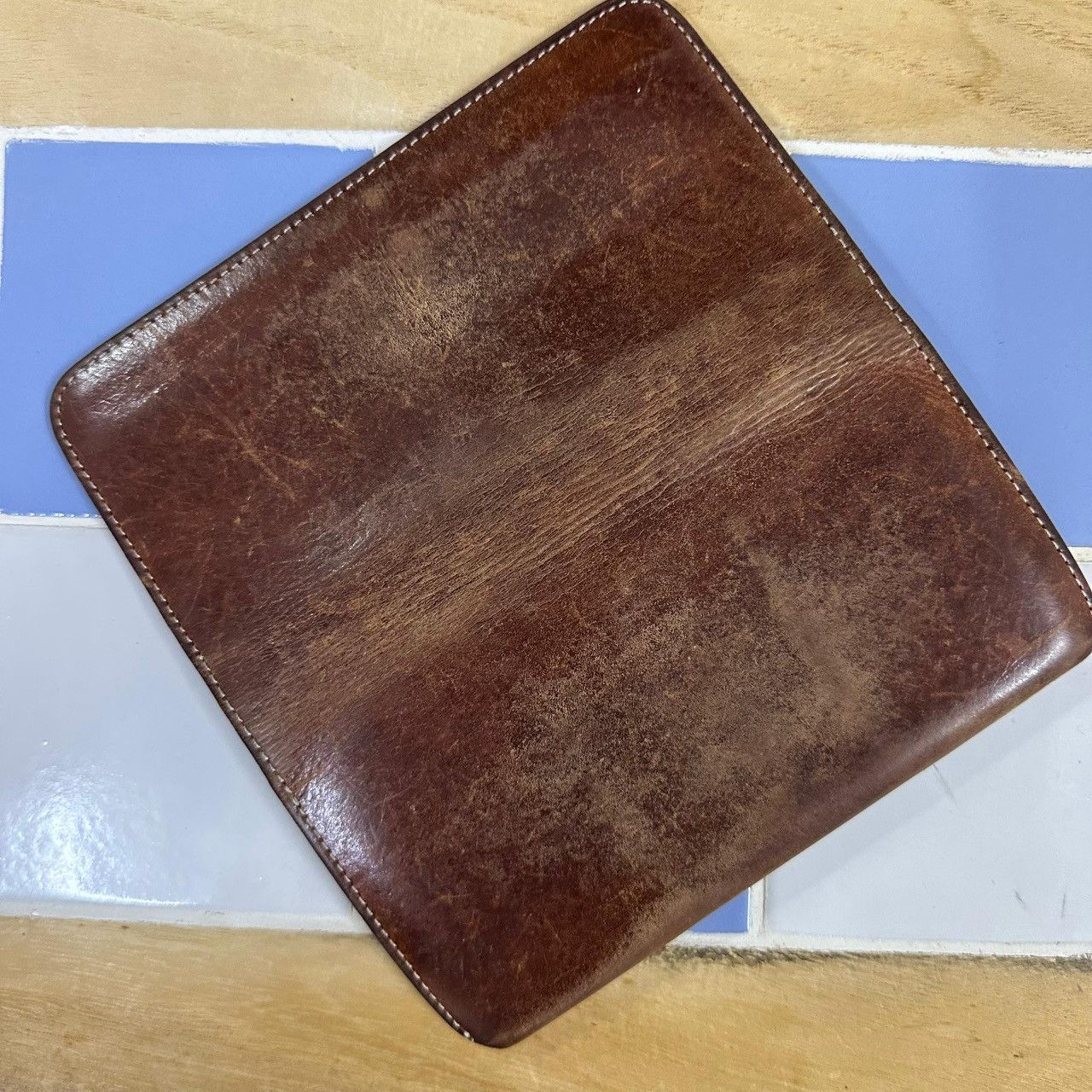 Porter Porter Yoshida Hoff Vintage Leather Long Wallet Japan Size ONE SIZE - 4 Thumbnail