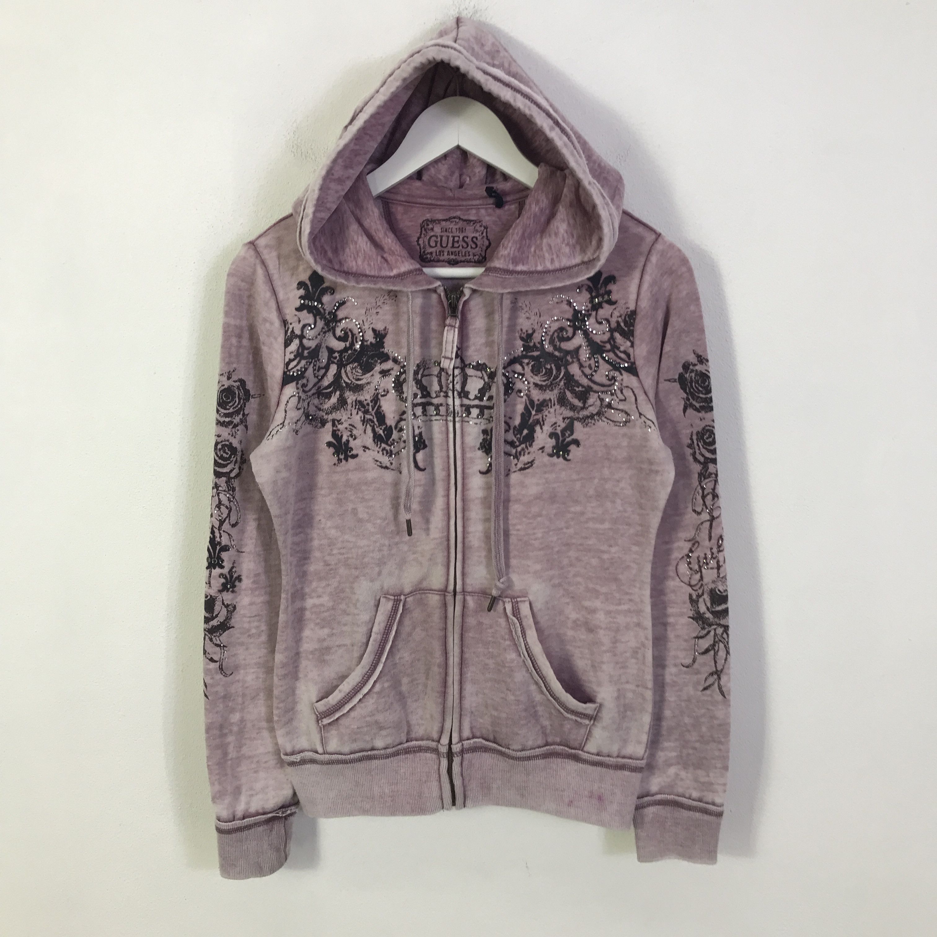 Guess Punk Guess brand Faded style hoodies K126B16 Size M / US 6-8 / IT 42-44 - 1 Thumbnail