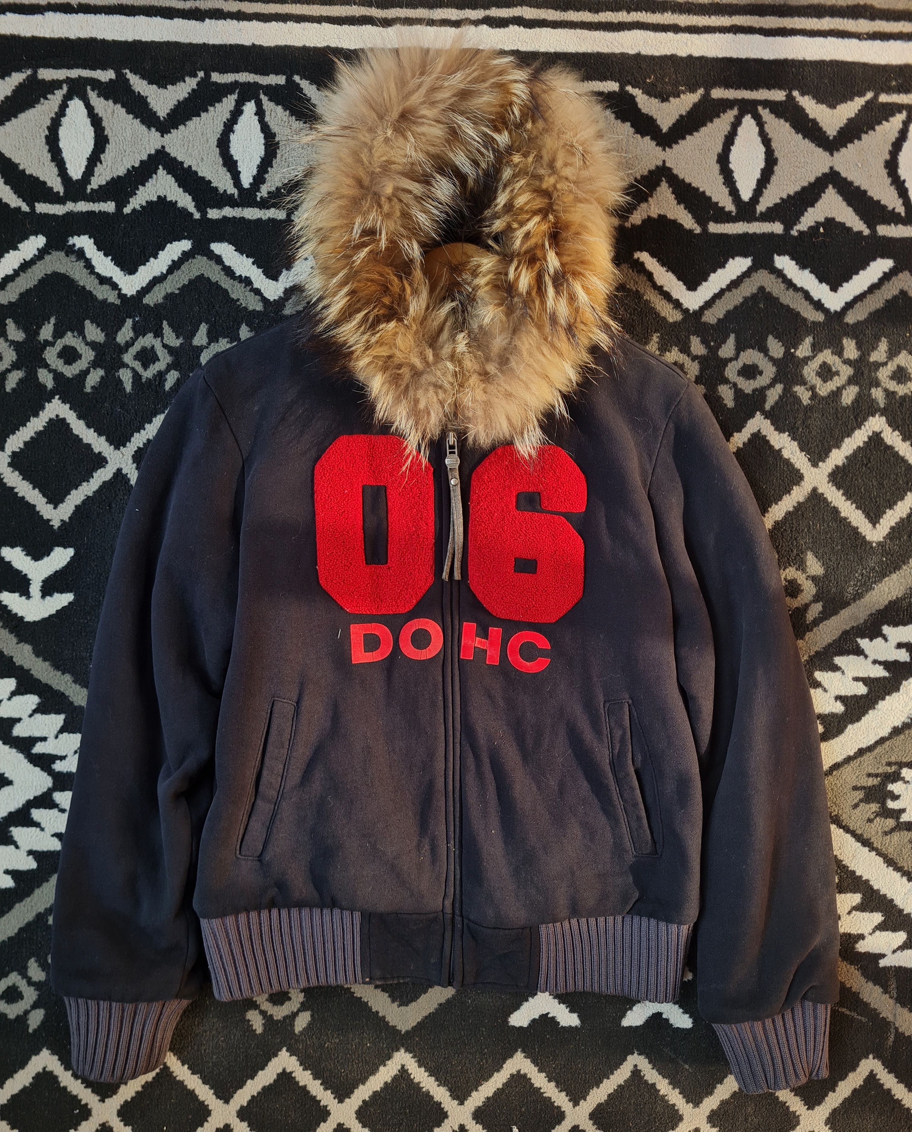 Japanese Brand Dohc fur zip up hoodie Size US M / EU 48-50 / 2 - 2 Thumbnail