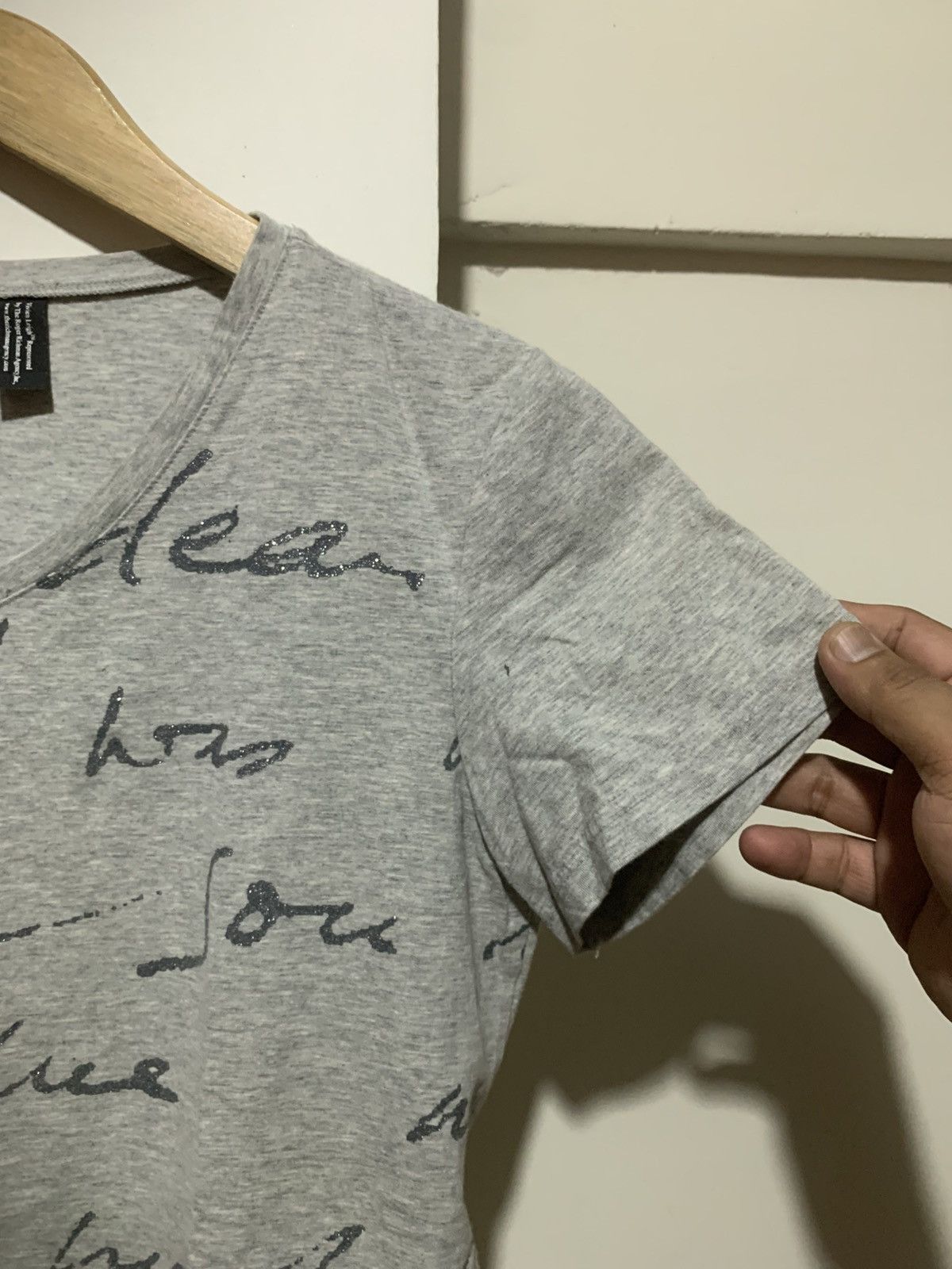 If Six Was Nine Japanese Vivien Leight letter poem tee Size US L / EU 52-54 / 3 - 3 Thumbnail