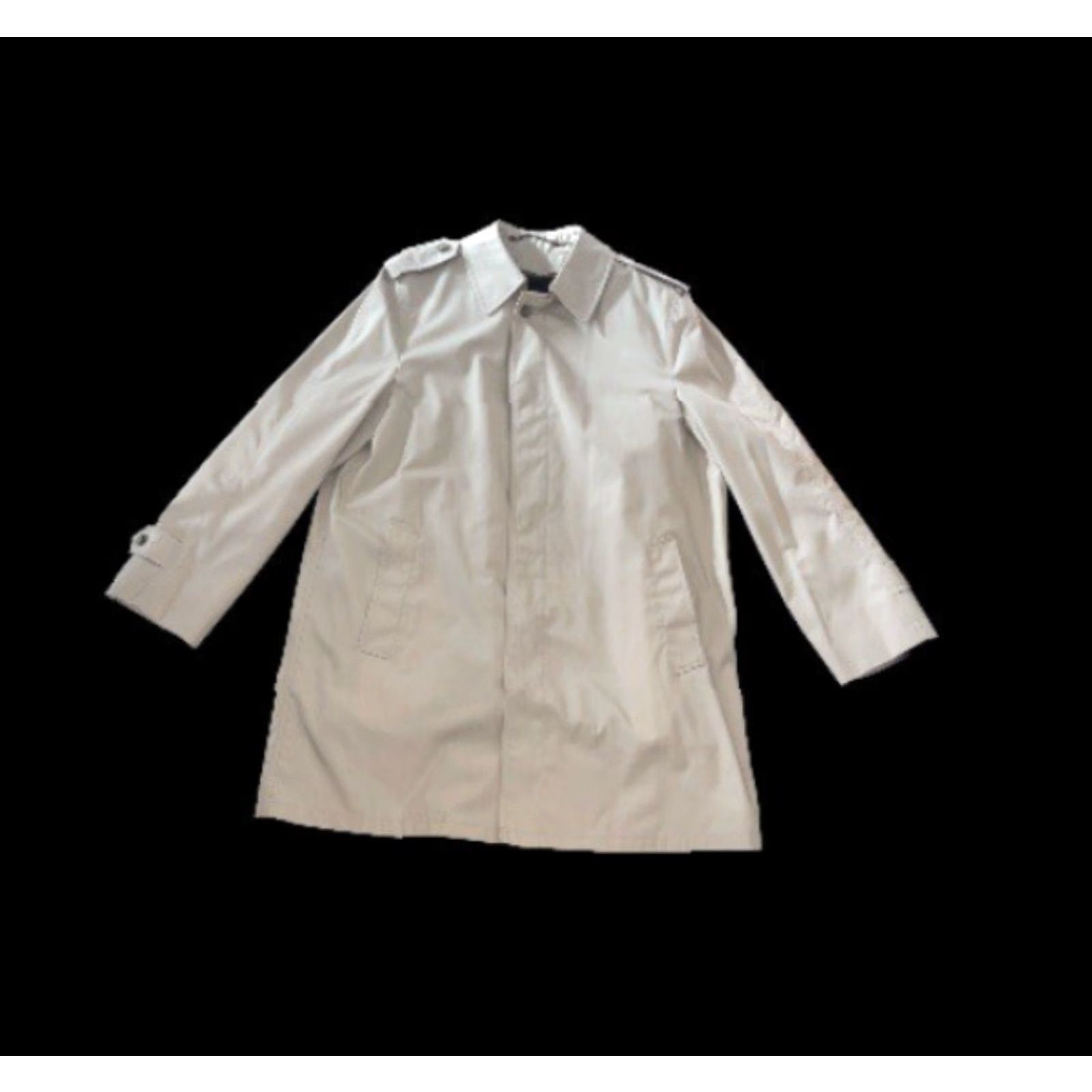 Stanley Blacker VINTAGE Stanley Blacker Trench Coat Men 44 Long Tan Overcoat Zip Out Lining Pile Lining Epaulets Kick Pleat Size US S / EU 44-46 / 1 - 2 Thumbnail