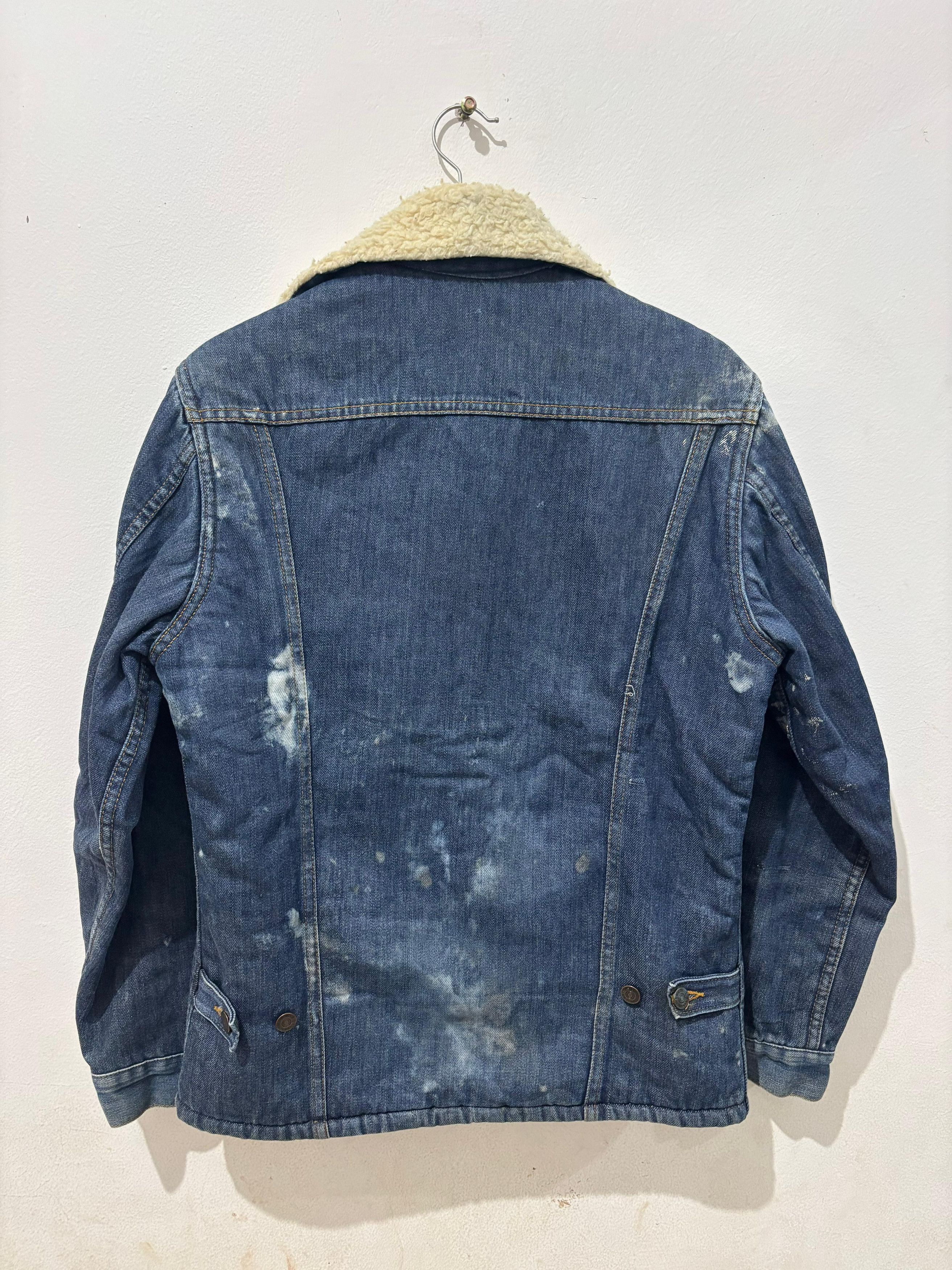 Vintage Vintage 60s Roebucks rare sherpa denim jacket usa Size US M / EU 48-50 / 2 - 4 Thumbnail