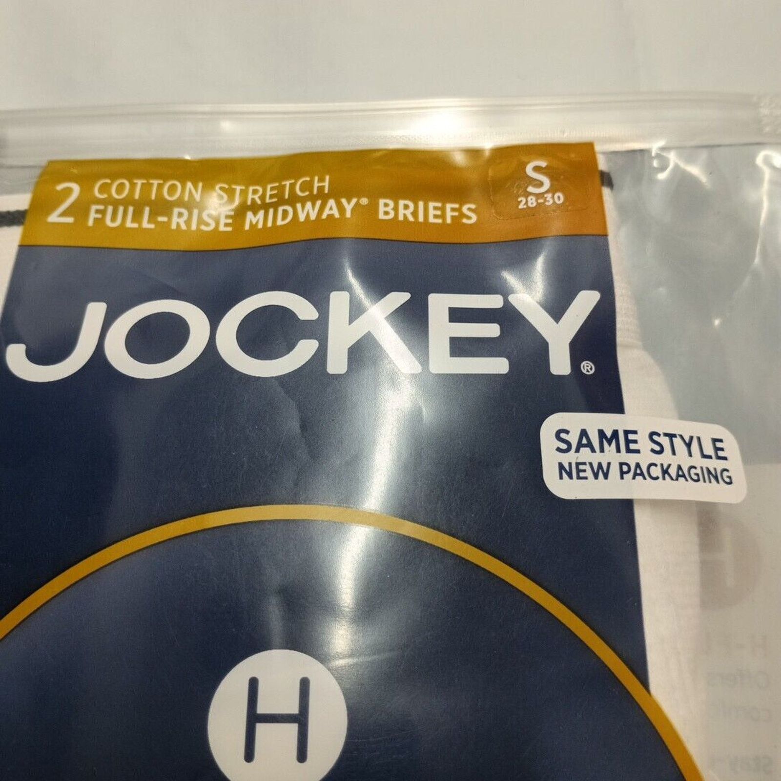 Jockey Jockey Mens Pouch 2 Midway Briefs H Fly White Size S (28-30) Size 28 - 2 Thumbnail