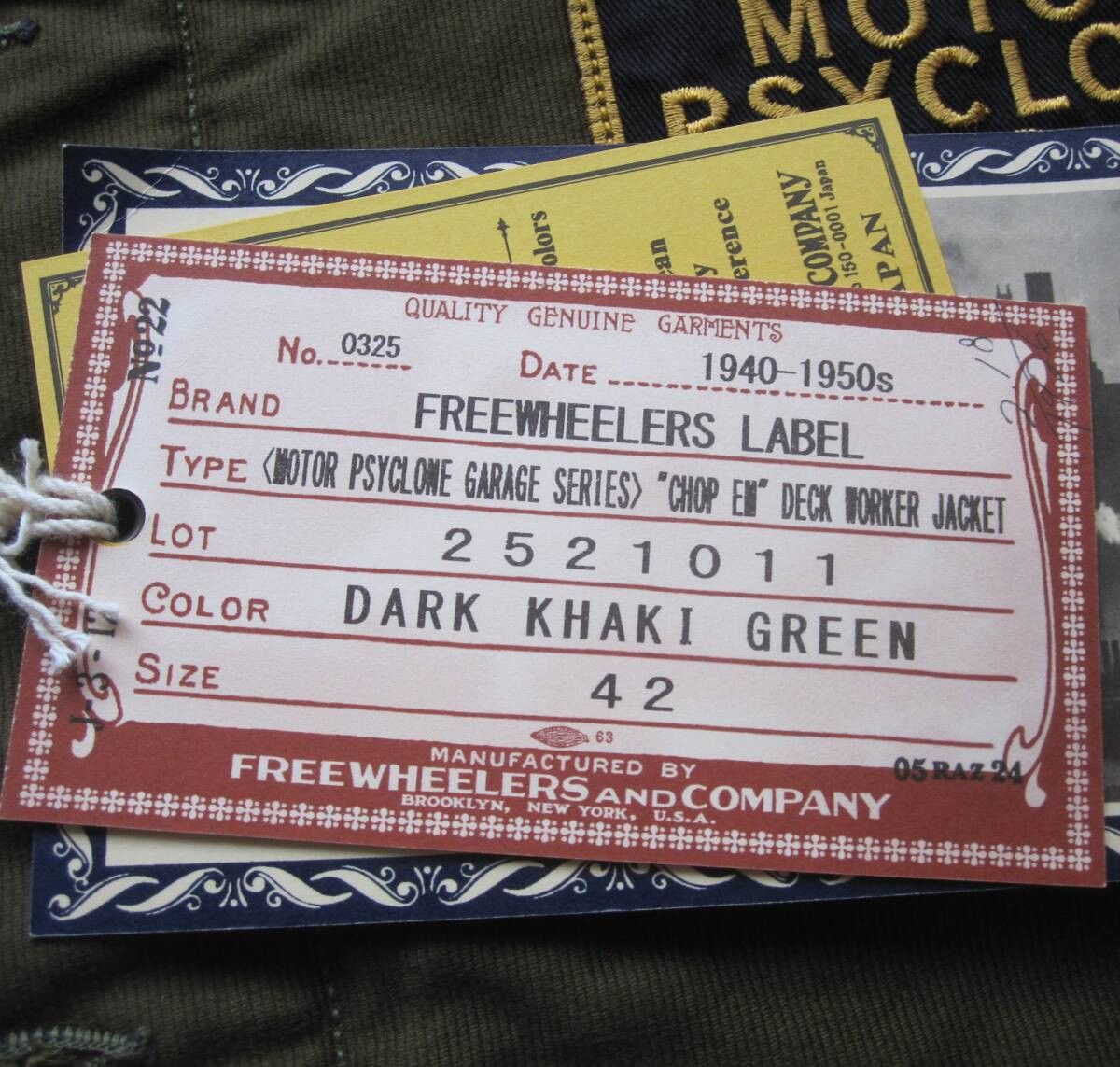 Freewheelers DECK WORKER JACKET “CHOP EM” size42 Size US XL / EU 56 / 4 - 4 Thumbnail