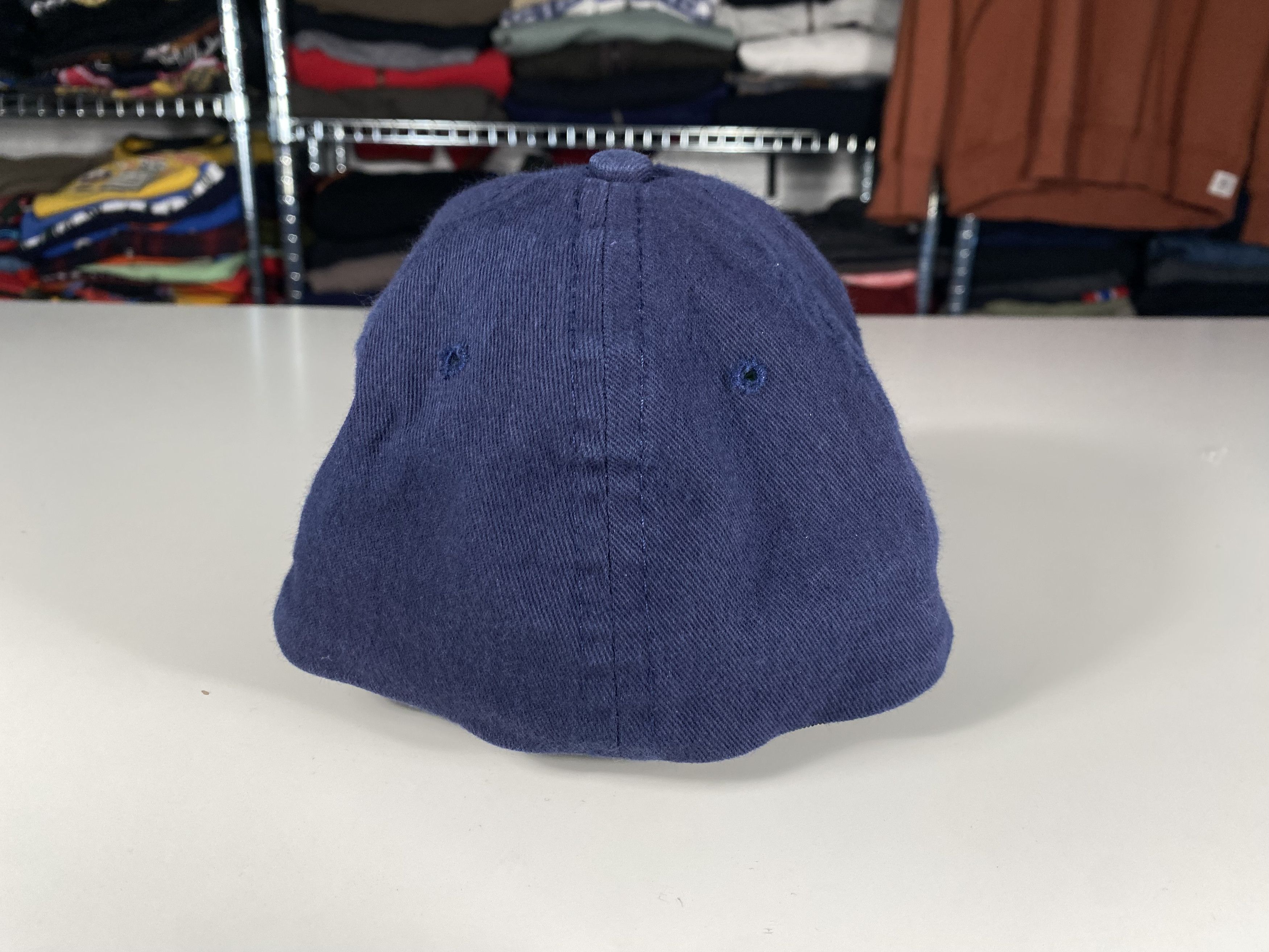 Blind Skateboards Vintage Youth Blind Skateboard Reaper Fitted Hat Navy Size ONE SIZE - 4 Thumbnail