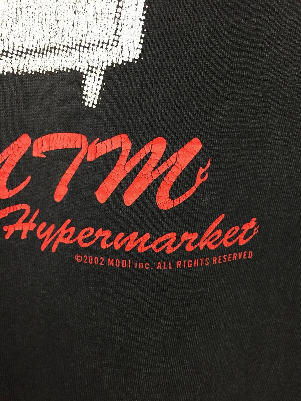 Japanese Brand Vtg 00s MTM Entertainment Hypermarket Made In Japan Tee Size US L / EU 52-54 / 3 - 4 Thumbnail