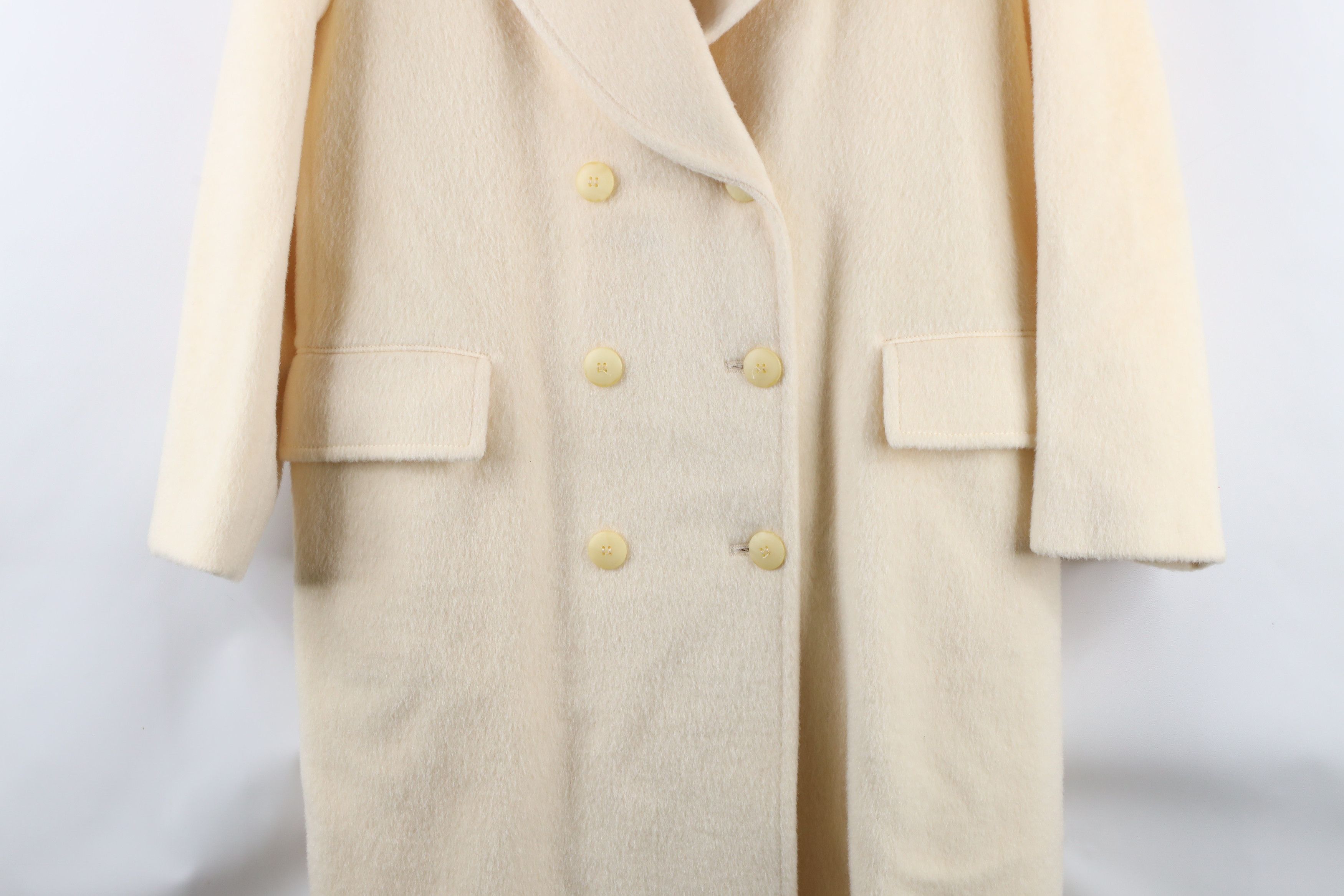 Pendleton × Vintage Vintage 70s Pendleton Wool Trench Coat Jacket Cream USA Size L / US 10 / IT 46 - 3 Thumbnail