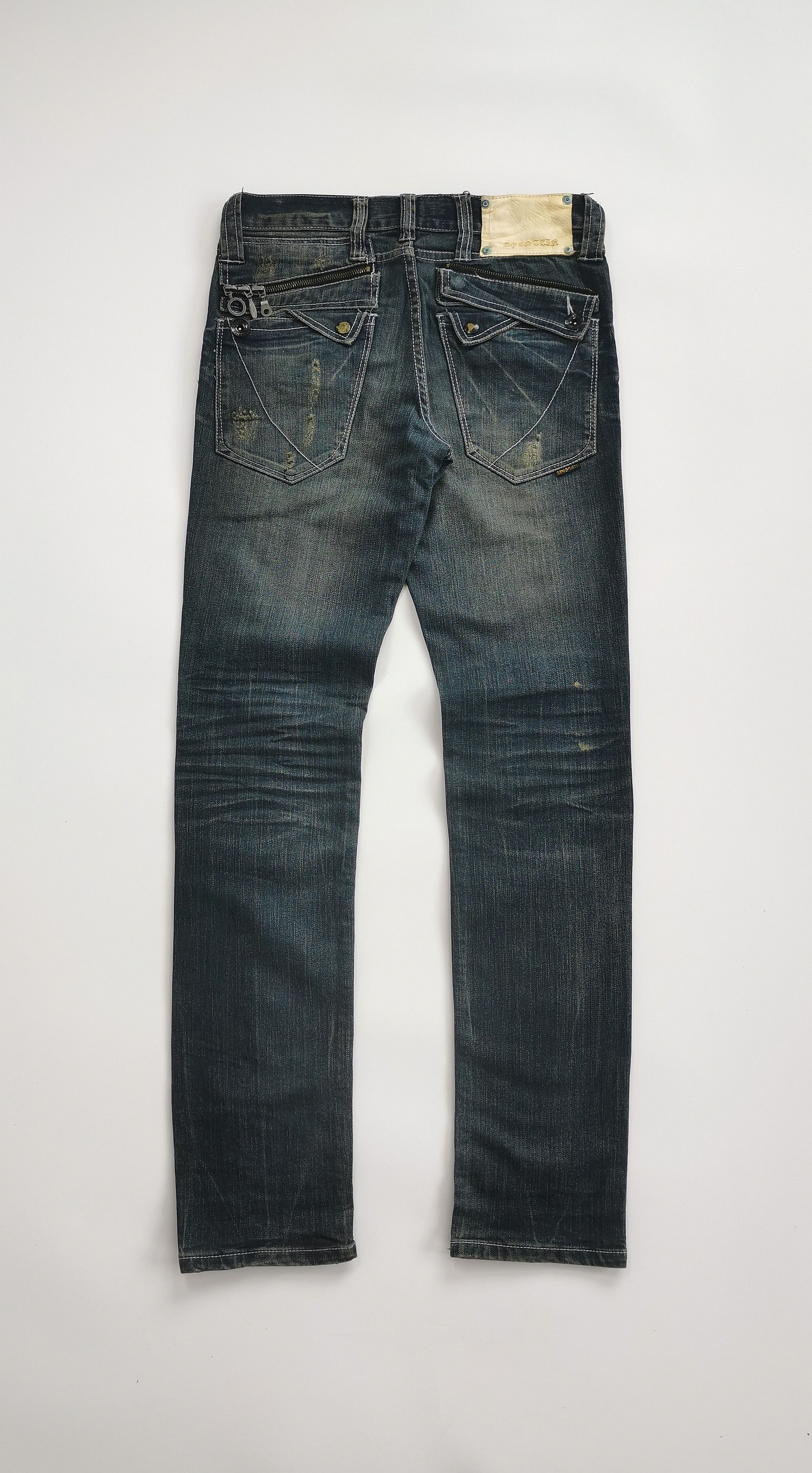 Tornado Mart Apestein Seditionaries Zipper Pocket Jeans Size US 30 / EU 46 - 11 Thumbnail
