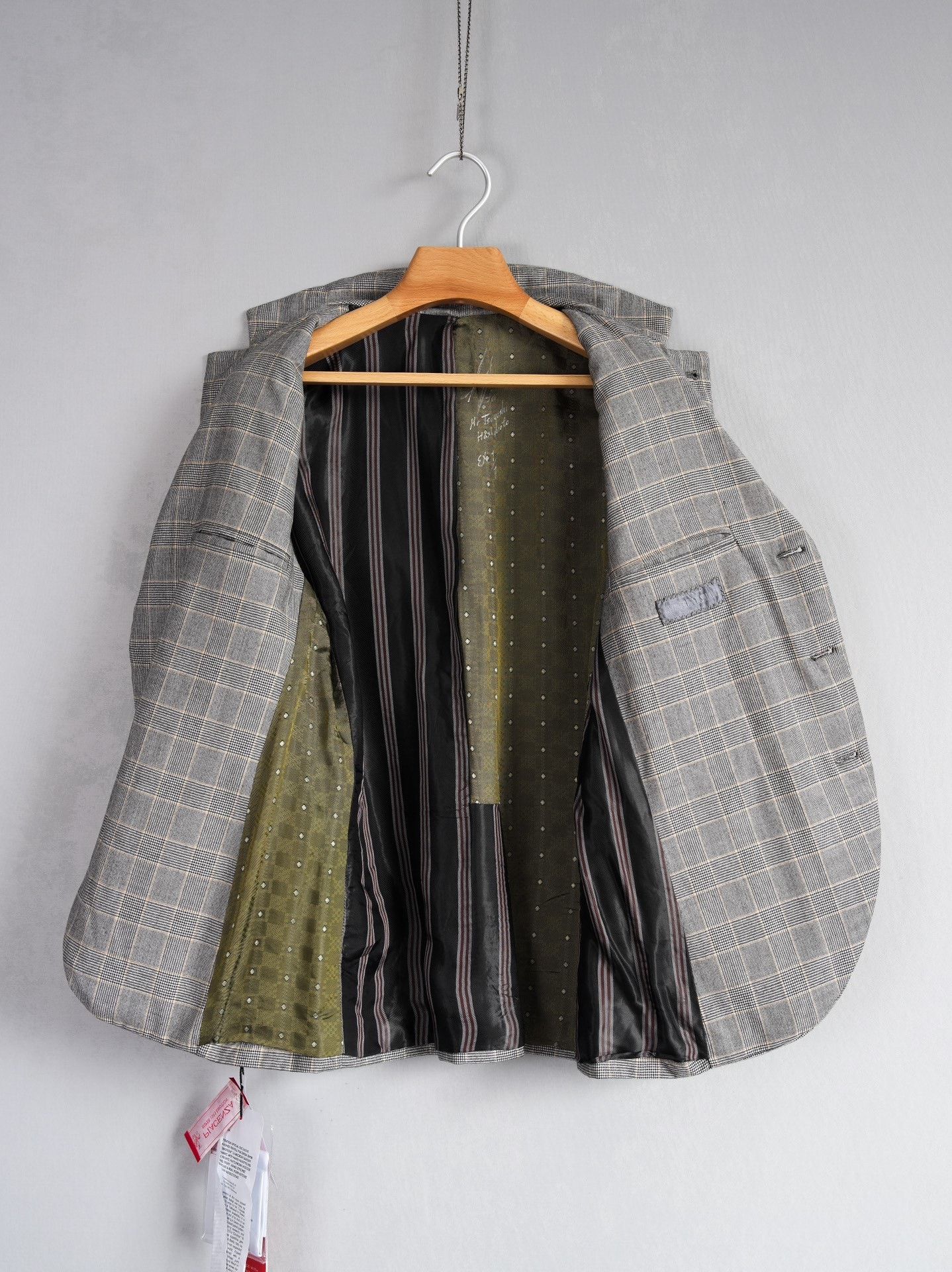 Geoffrey B. Small Geoffrey B.Small 3B Notch Lapel Plaid Jacket Size US M / EU 48-50 / 2 - 1 Thumbnail