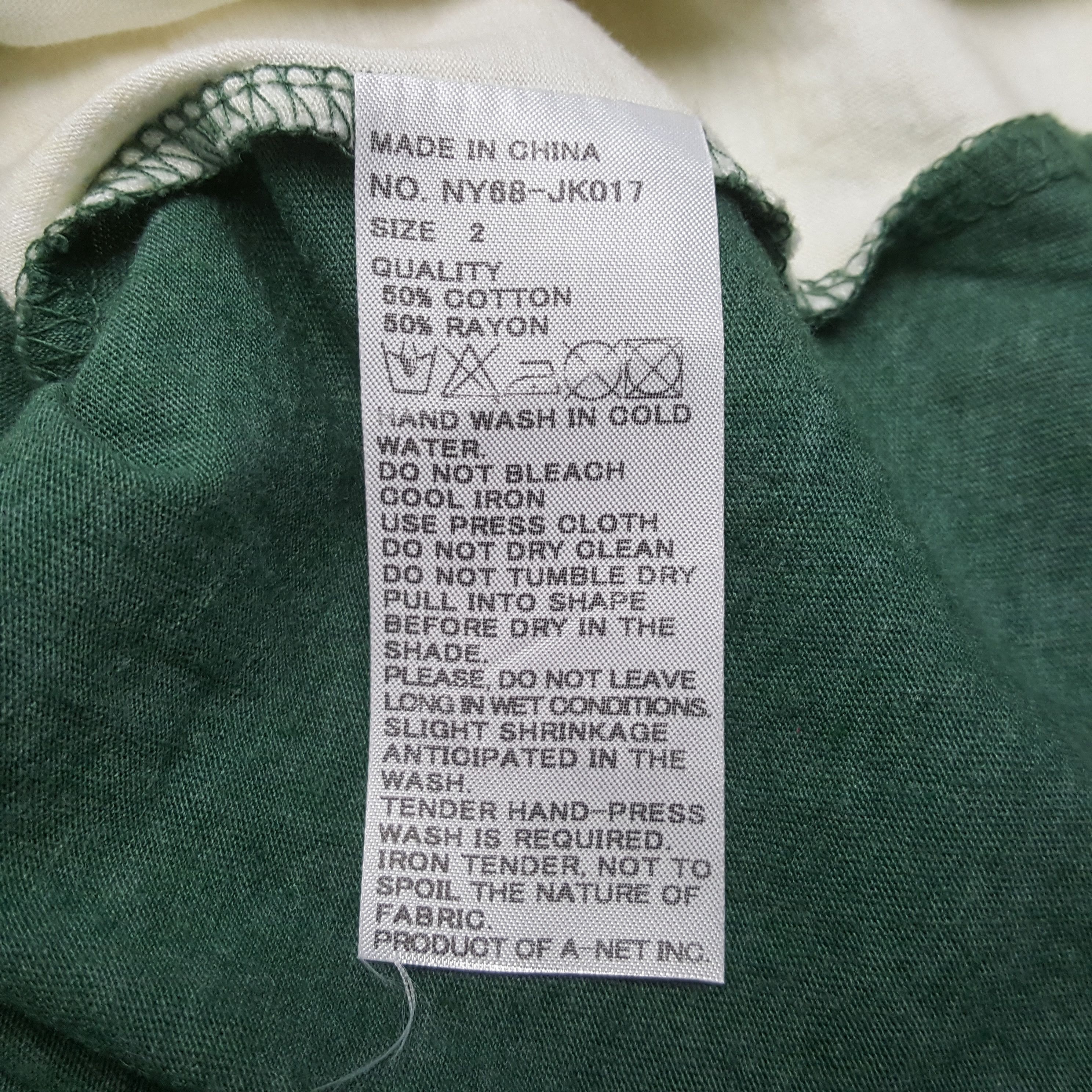 Ne-Net Vintage Ne-Net by Issey Miyake Japan Brand T-shirt C299N59 Size US S / EU 44-46 / 1 - 5 Thumbnail
