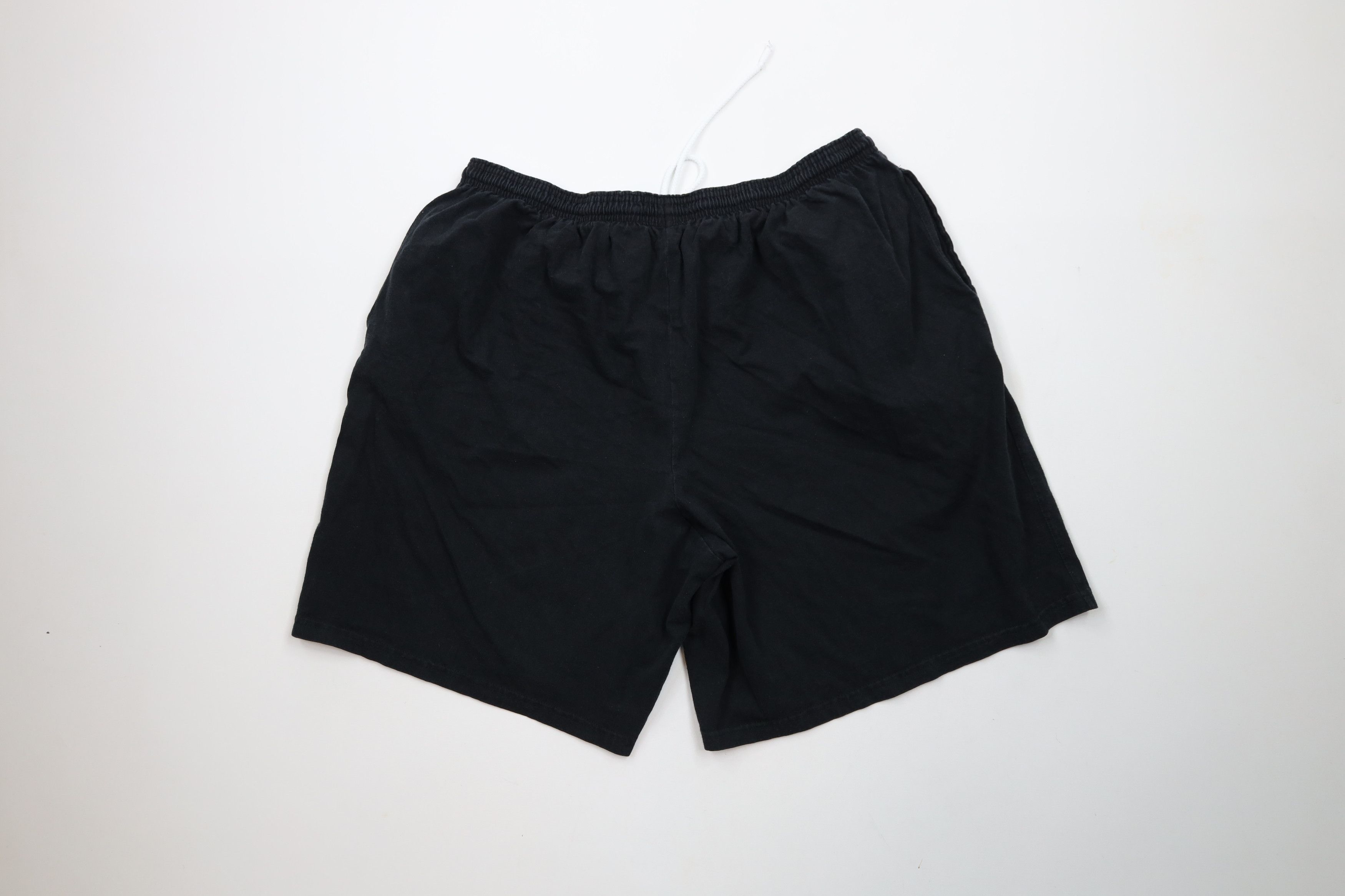 Champion × Vintage Vintage Champion Classic Logo Above Knee Shorts Black Cotton Size US 38 / EU 54 - 11 Thumbnail
