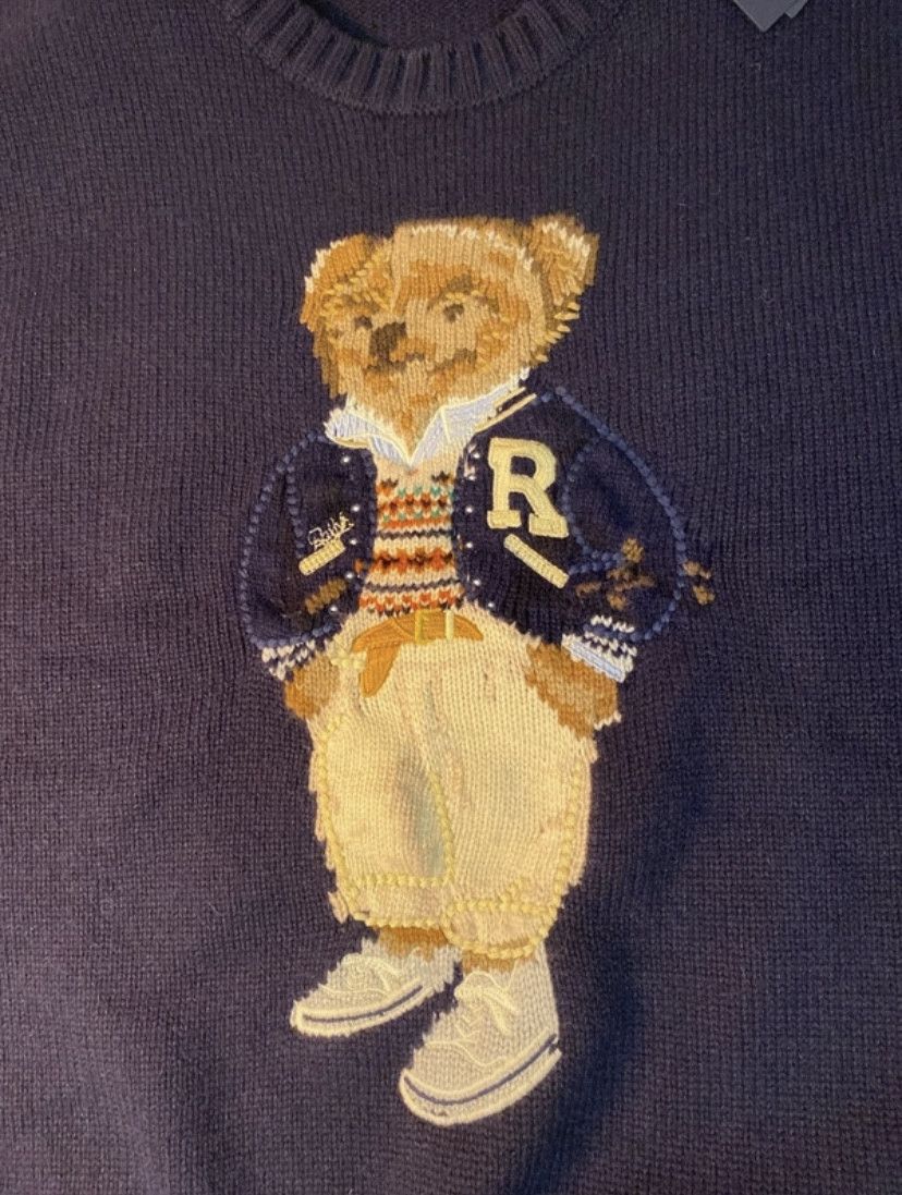 Polo Ralph Lauren Polo Bear wool-cashmere jumper Size US M / EU 48-50 / 2 - 3 Thumbnail