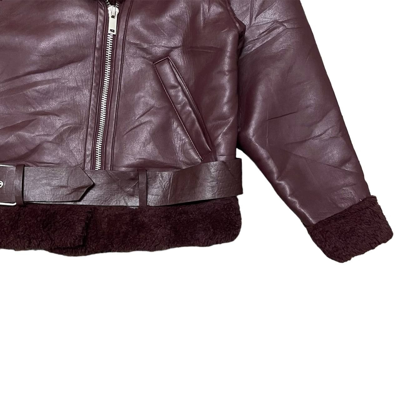 Zara Zara Shearling Jacket Size XS / US 0-2 / IT 36-38 - 4 Thumbnail