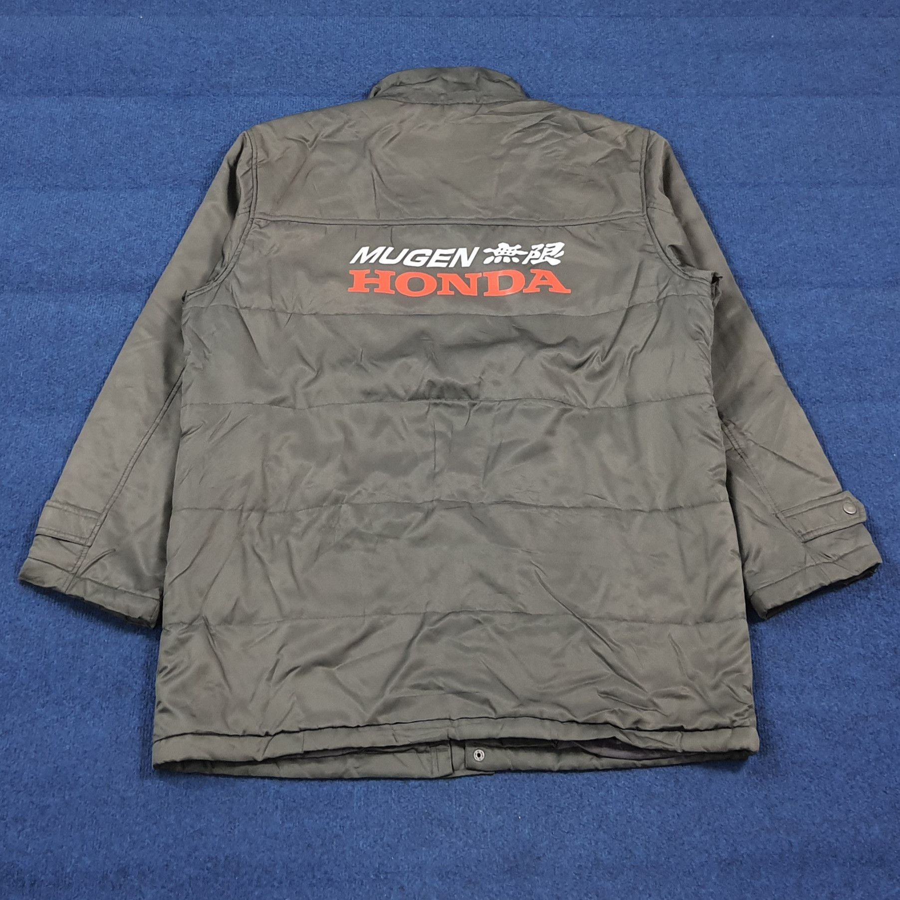 Japanese Brand Vintage Mugen HONDA Motorsports Custom Logo Jacket C300N27 Size US XL / EU 56 / 4 - 1 Thumbnail