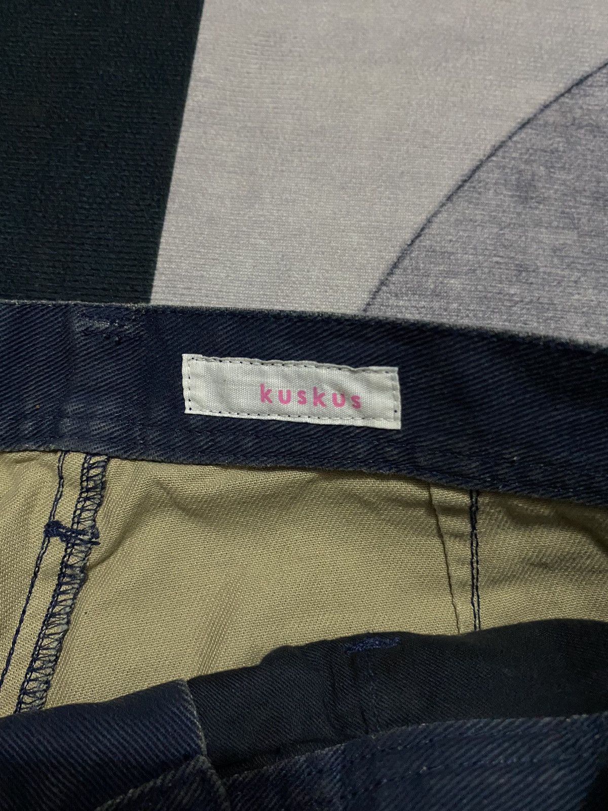 Vintage KUS KUS JAPAN DENIM PANTS Size US 28 / EU 44 - 6 Thumbnail