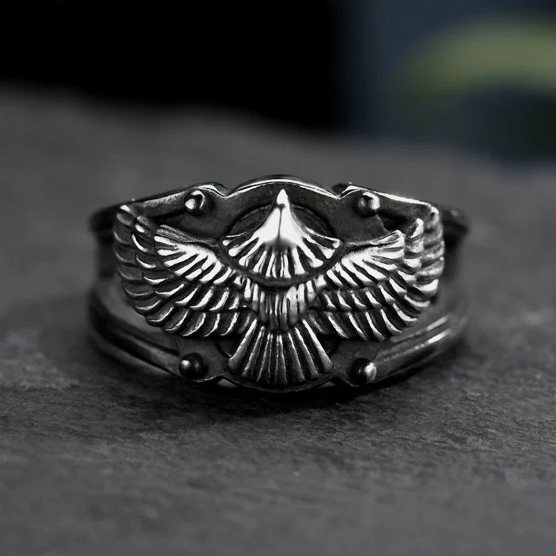 Japanese Brand × Jewelry × Vintage Flying Eagle Ring Size ONE SIZE - 1 Thumbnail