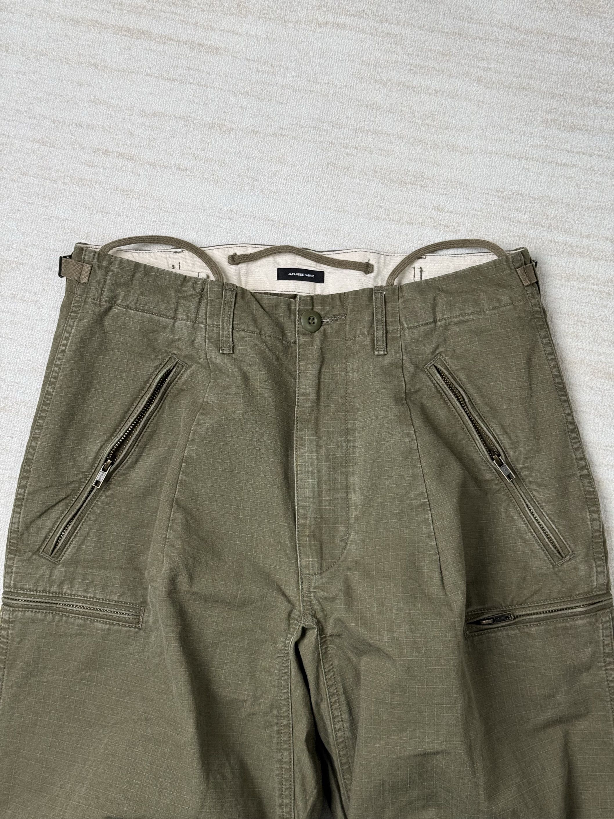 R13 UNWORN* R13 Khaki Flight Cargo Pants Size US 31 - 2 Thumbnail