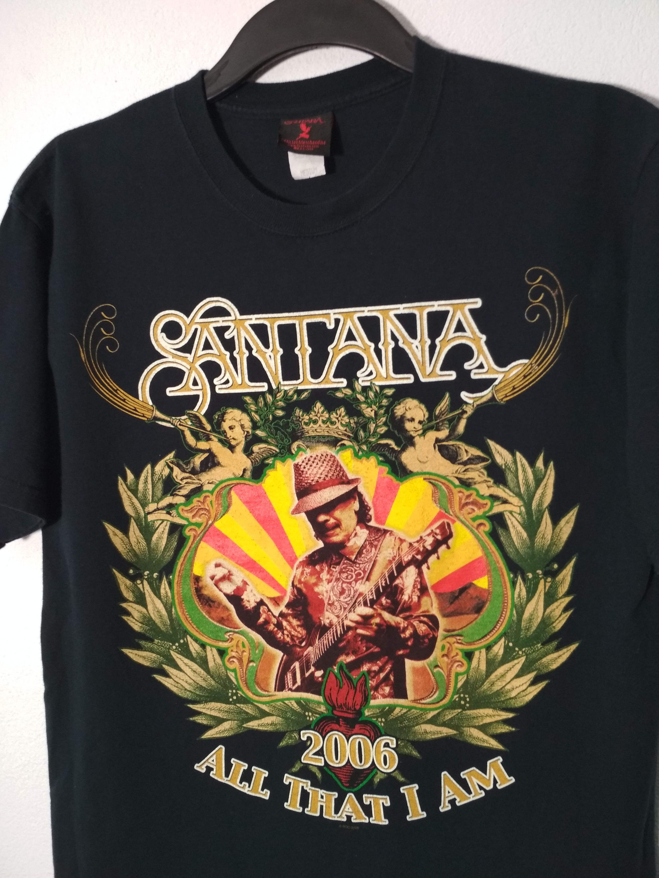 Band Tees Vintage SANTANA tour 2006 t-shirt tee M Size US M / EU 48-50 / 2 - 4 Thumbnail