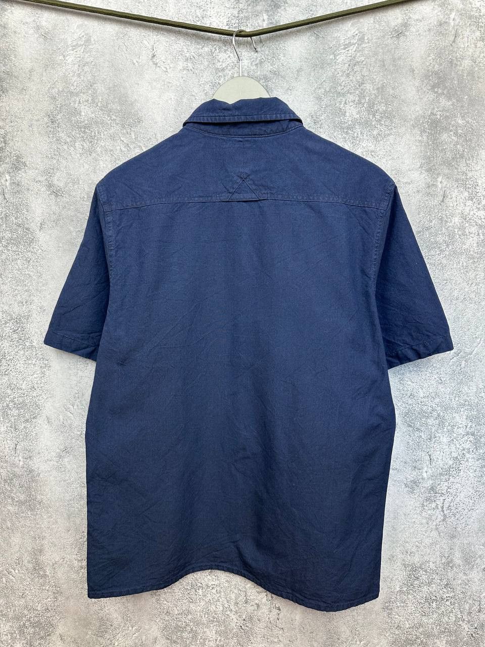 Private White V.C. Private White V.C. “Shirting” Navy Short-Sleeve Shirt Size US L / EU 52-54 / 3 - 2 Thumbnail