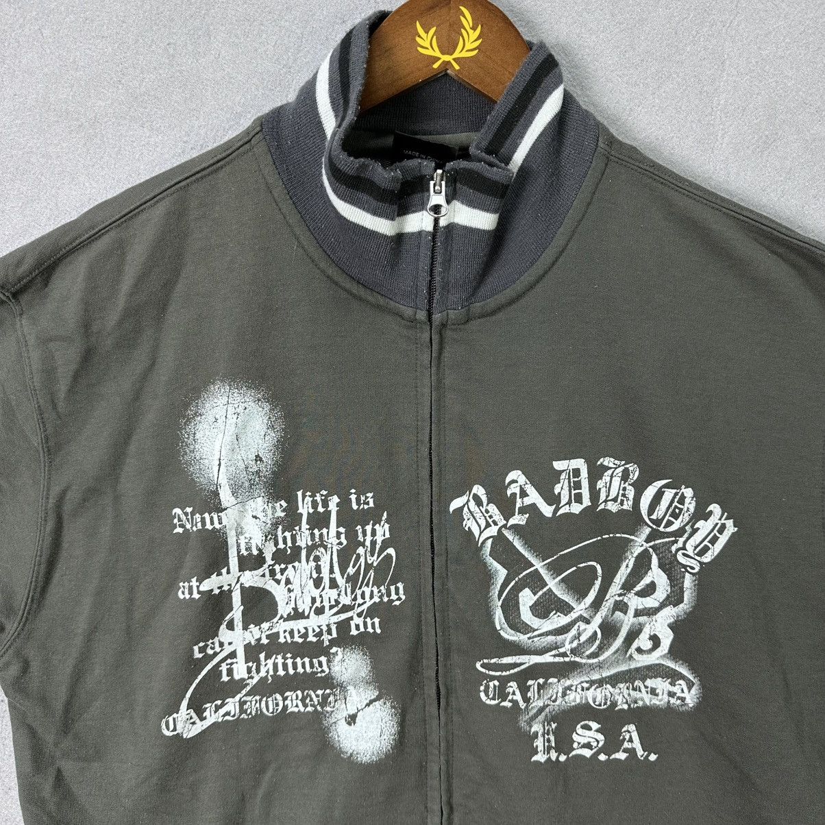 Vintage Vintage Bad Boy Zip Up Shirt Jacket Size US L / EU 52-54 / 3 - 2 Thumbnail