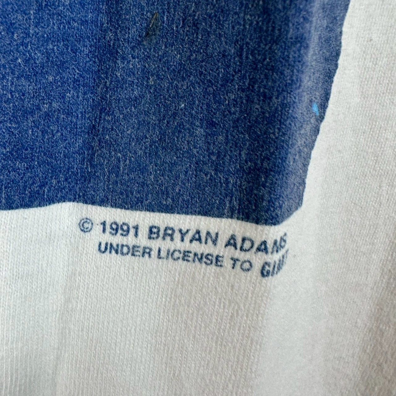 Vintage Vintage 1991 Bryan Adams World Tour Canadian Singer T-Shirt Size US L / EU 52-54 / 3 - 3 Thumbnail