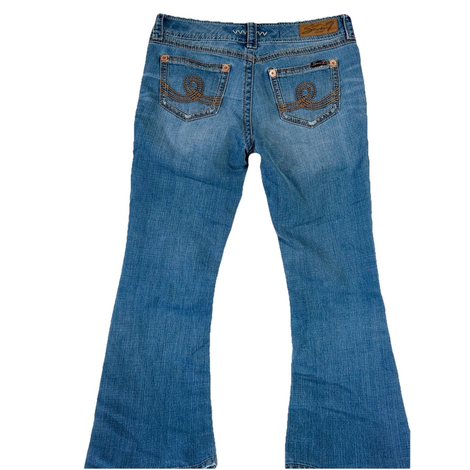 7 For All Mankind 7 For All Mankind Women's Size 30Bootcut Jeans Low Rise Size 30" / US 8 / IT 44 - 2 Thumbnail