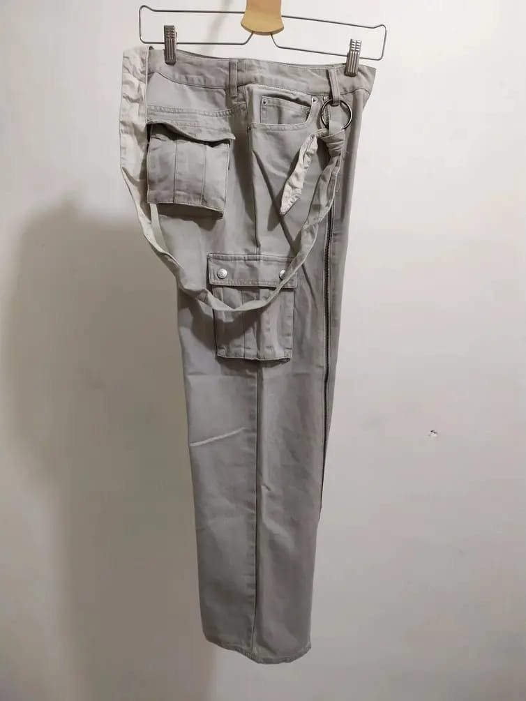 Japanese Brand Sarah Brand Cargo Long Zipper Punk Bondage pants Size US 30 / EU 46 - 7 Thumbnail