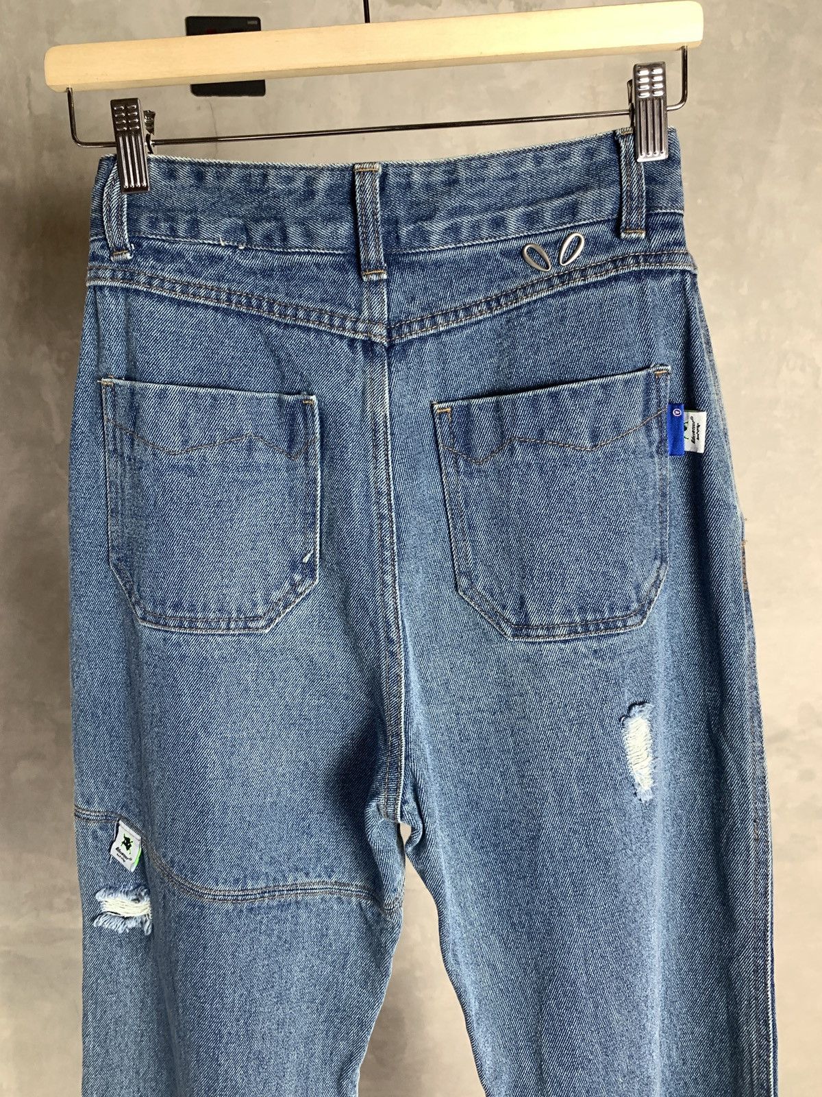 Ader Error SS20 Ader Error Rivet Label Denim Pants Size 26" / US 2 / IT 38 - 4 Thumbnail