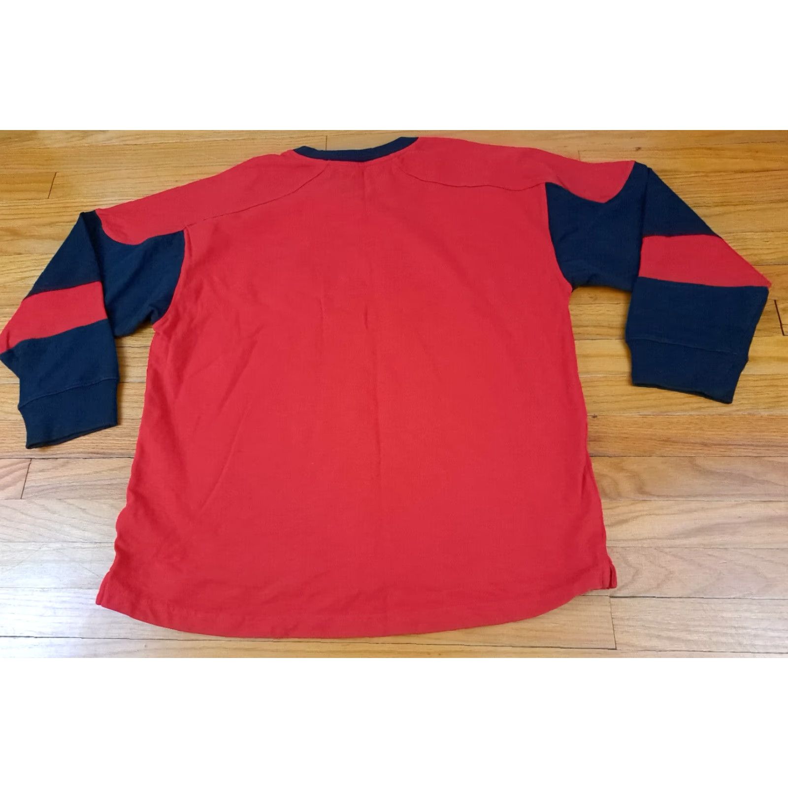 NHL VINTAGE Chicago Blackhawks Hockey Embroidered Patch Sweatshirt NHL XL Red Mens Sweatshirt Size US XL / EU 56 / 4 - 5 Thumbnail