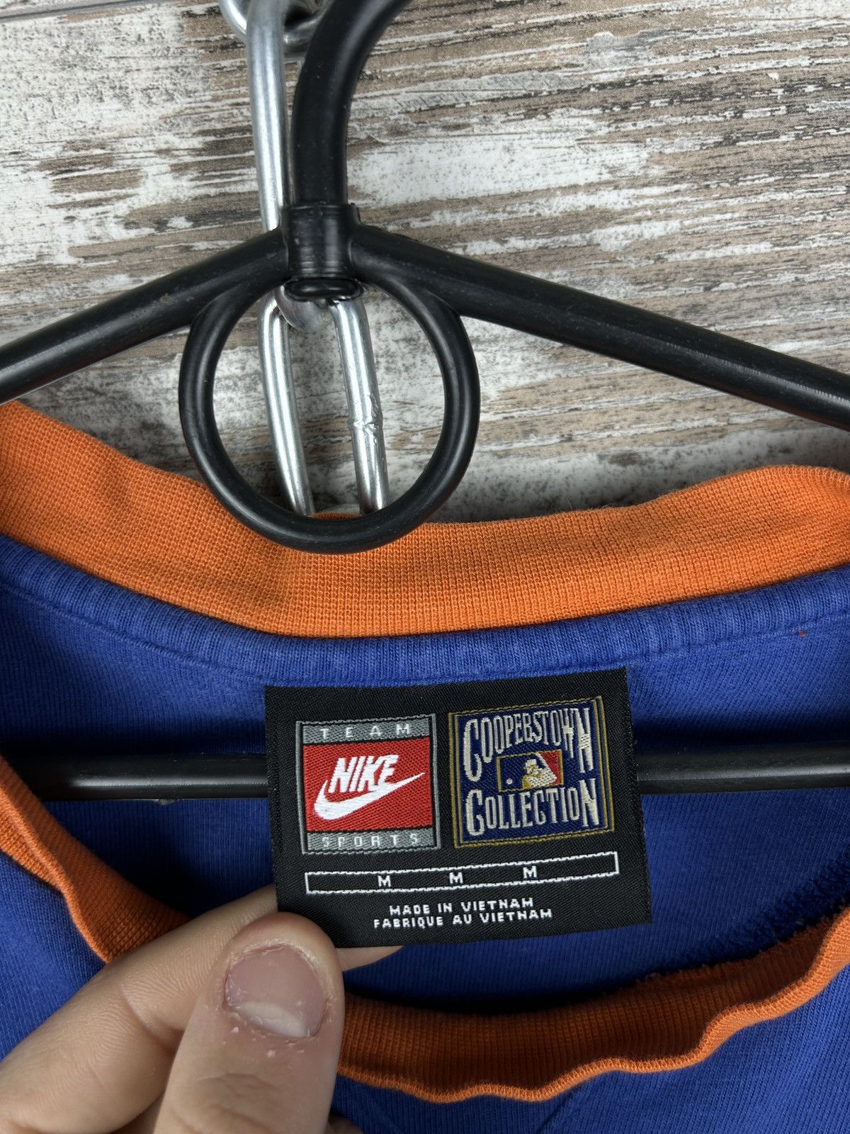 MLB Mens Vintage Nike New York T Shirt big logo y2k MLB mets 90s Size US M / EU 48-50 / 2 - 2 Thumbnail