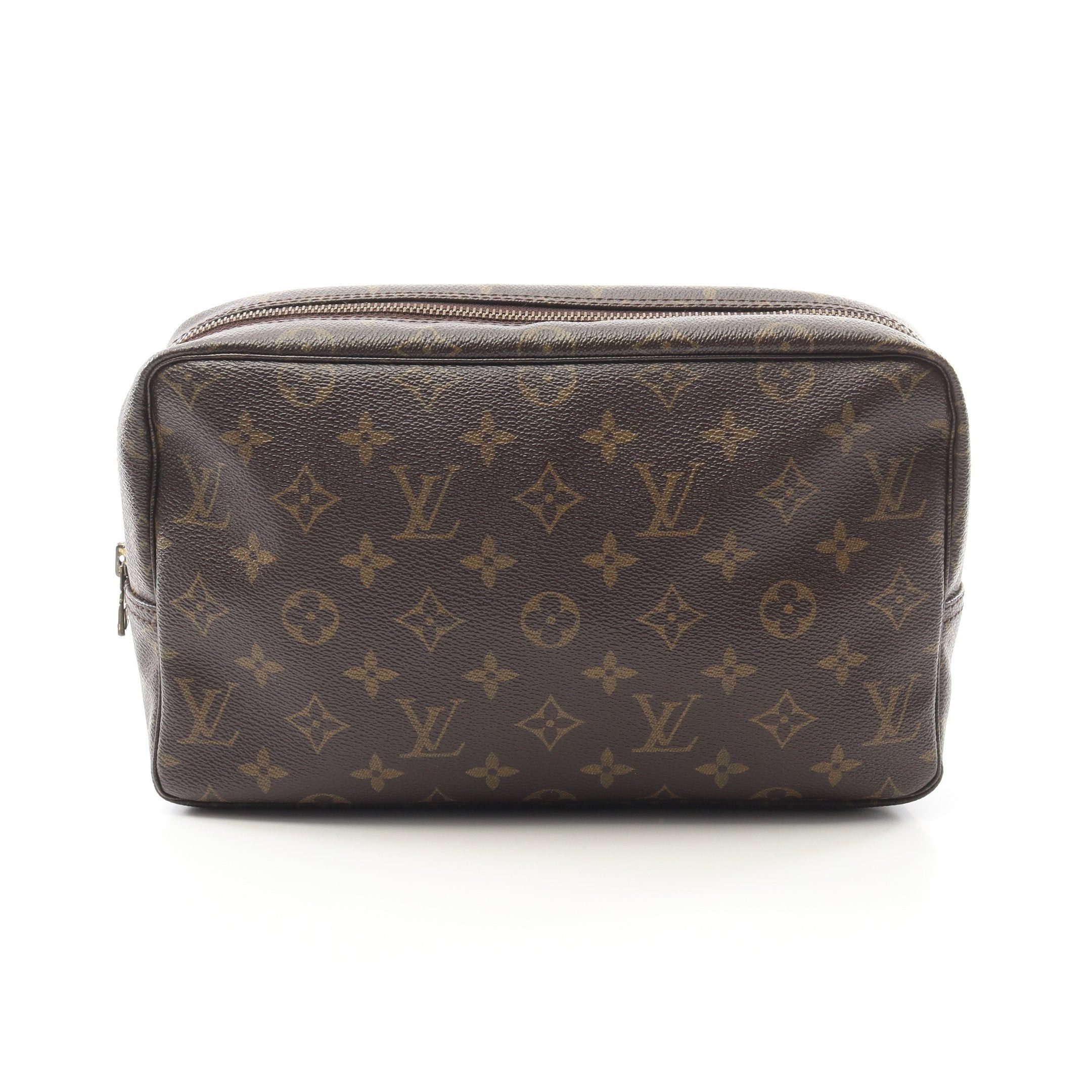 Louis Vuitton Louis Vuitton Truth Toilette 28 Monogram Cosmetic Pouch Brown Size ONE SIZE - 1 Thumbnail