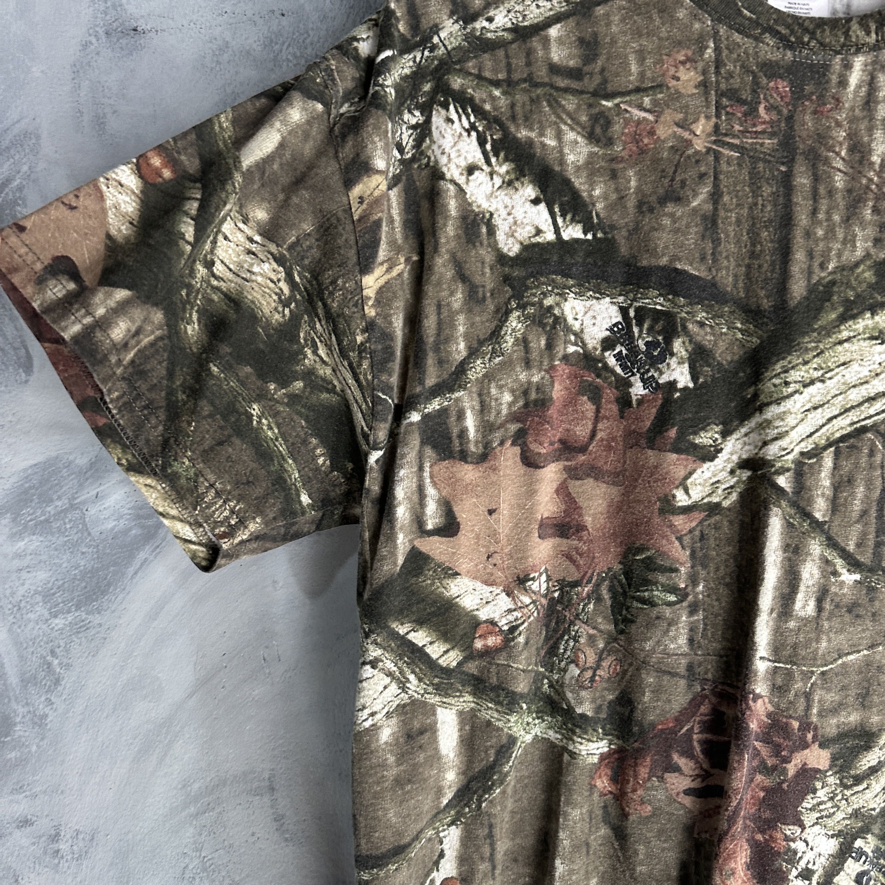 Mossy Oaks Vintage Mossy Oak Camo Camouflage T Shirt Mens Breakup Size US XL / EU 56 / 4 - 3 Thumbnail
